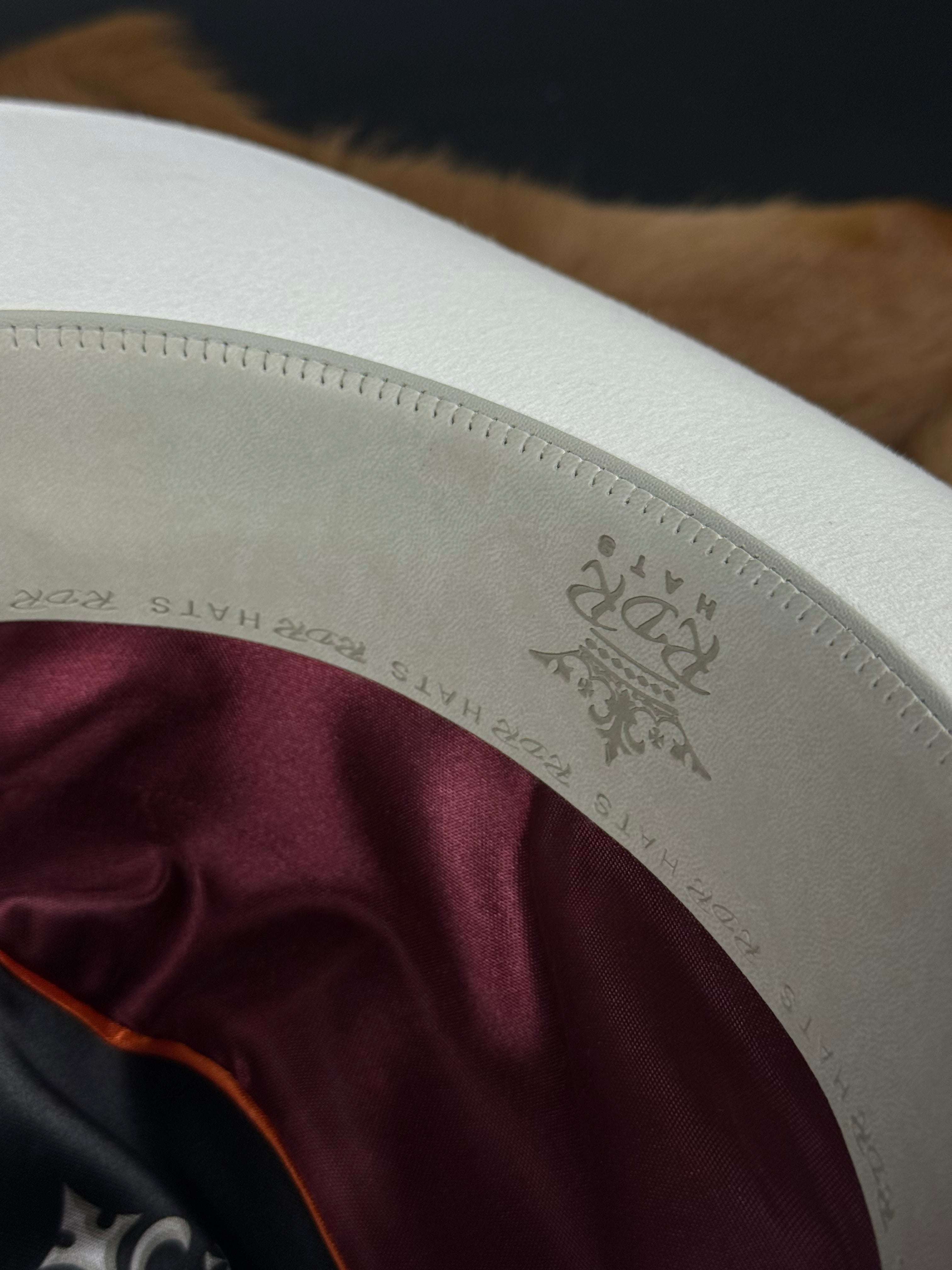 RDR PATRON 4X WHITE FELT HAT Laherradurawwnc.com