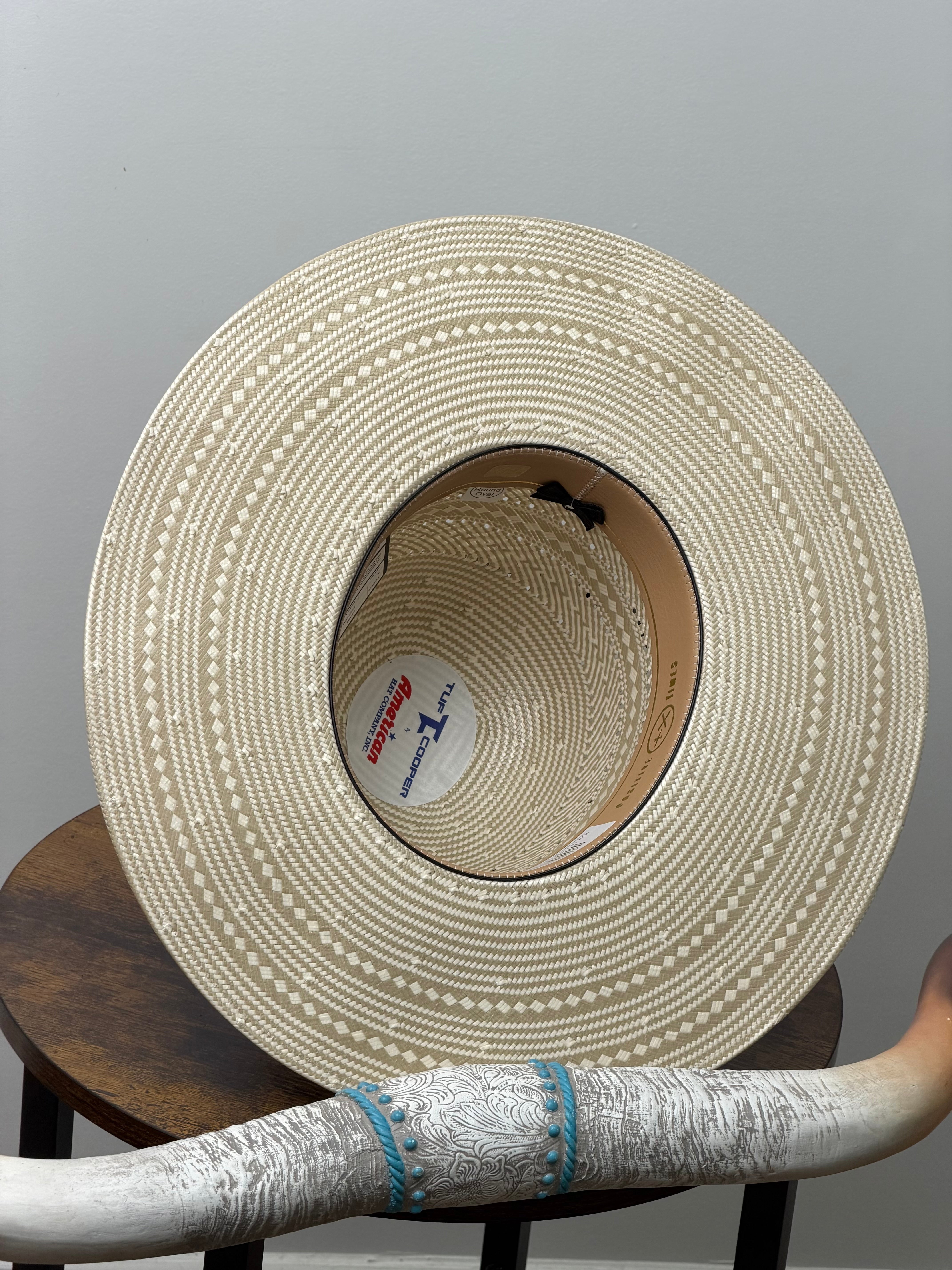 TC8910 LAMB AMERICAN HAT OPEN CROWN STRAW HAT STYLE
