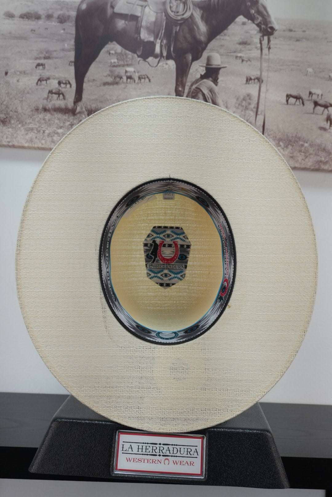 HERRADURA OPEN CROWN STRAW HAT 100x SVO24 5 JAP 1x1 Laherradurawwnc.com