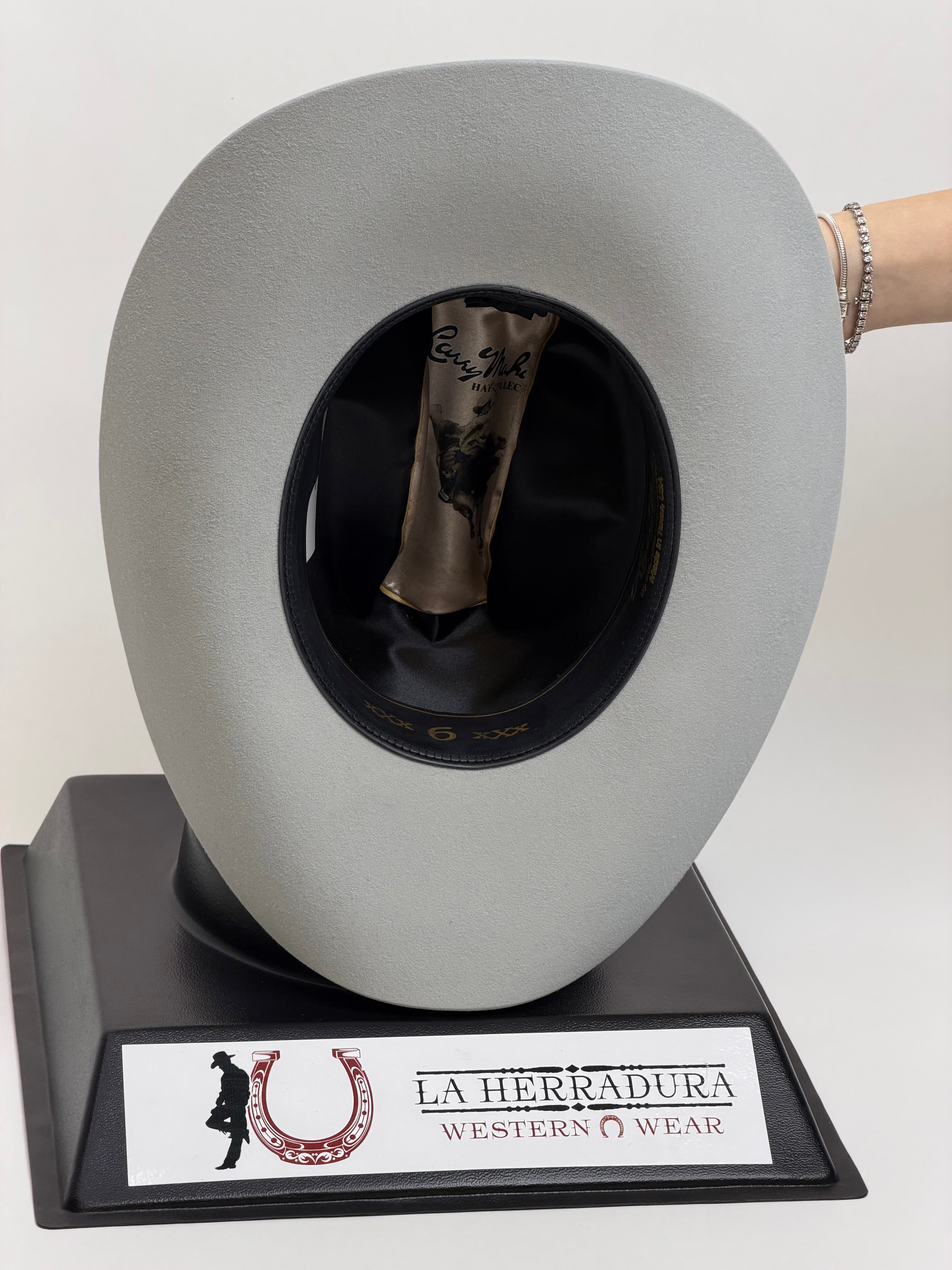 6X SOMBREROS COYBOY REALES DE LARRY MAHAN