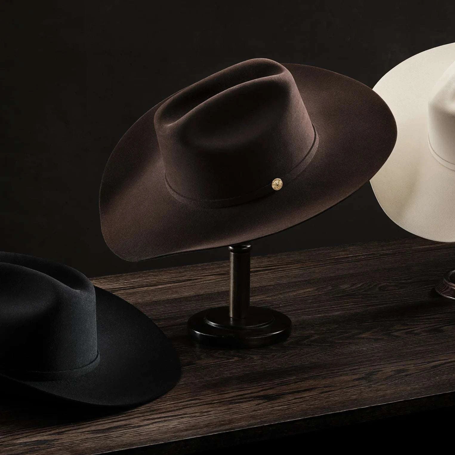 STETSON 100X THE GOLDEN EAGLE CHOCOLATE EDICIÓN ESPECIAL 160 ANIVERSARIO COPA CHICA Laherradurawwnc.com