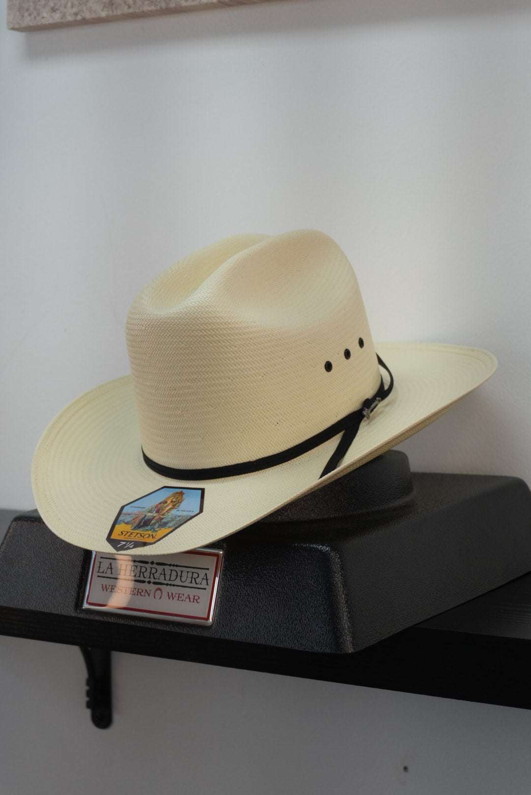 STETSON 10x Rancher 81 BLACK EVE SOMBRERO SINALOA BRIM 3 1/2 STYLE Laherradurawwnc.com