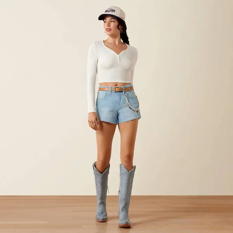 ARIAT WOMEN PERFECT RISE CALAMITY SHORTS CLAREMONT- 10074785