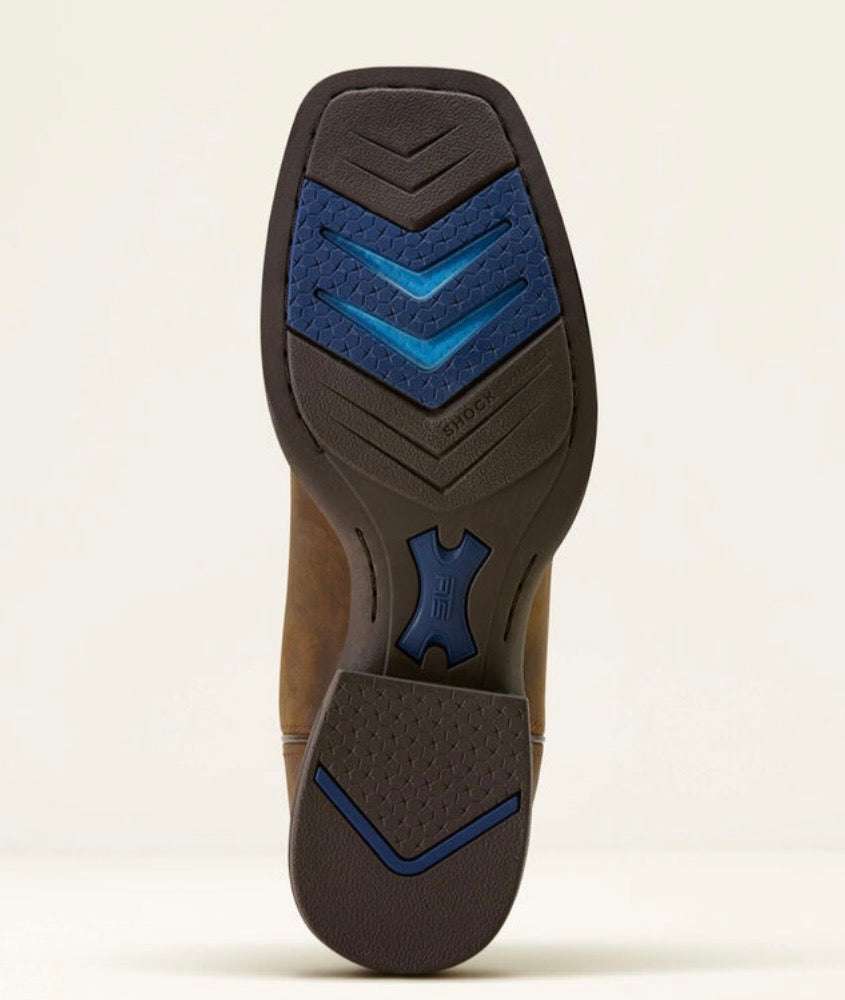 ARIAT MENS BOOT BRUSH CREEK AGED TAN/SMOKEY TAUPE WIDE SQUARE 10074181 Laherradurawwnc.com