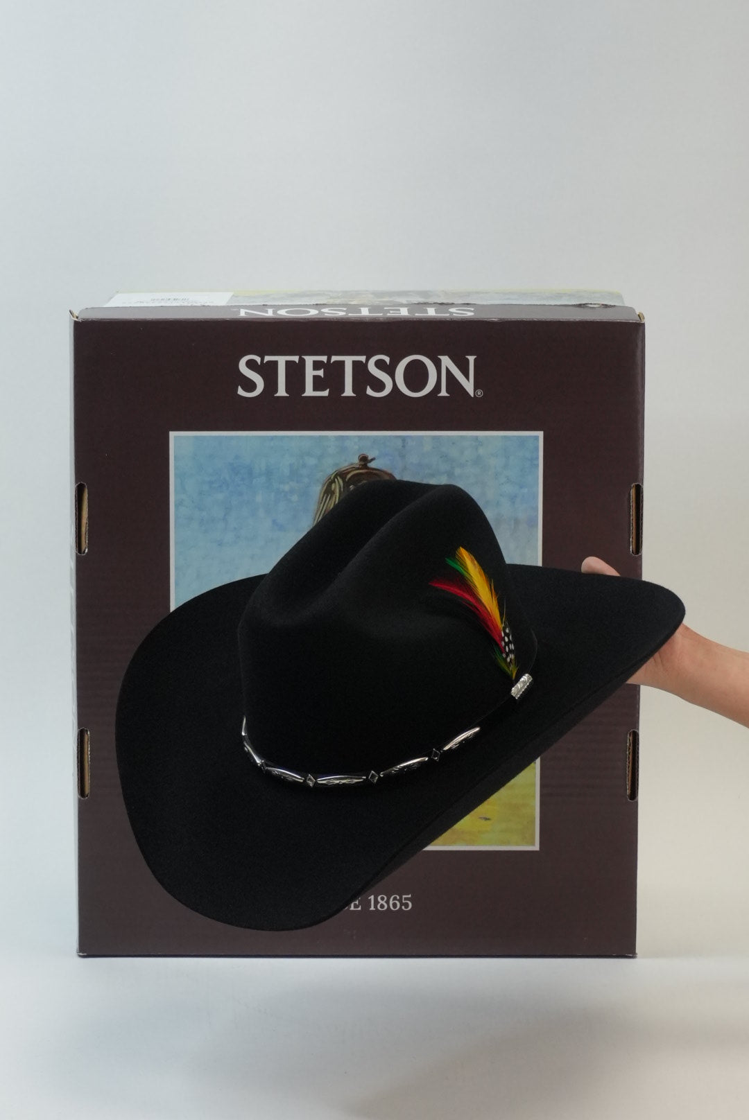 STETSON 6X DEL NORTE BLACK