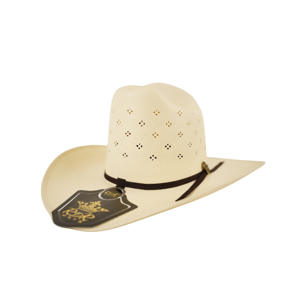SOMBRERO DE PAJA RDR 30X MINI DIAMANTES - EP220