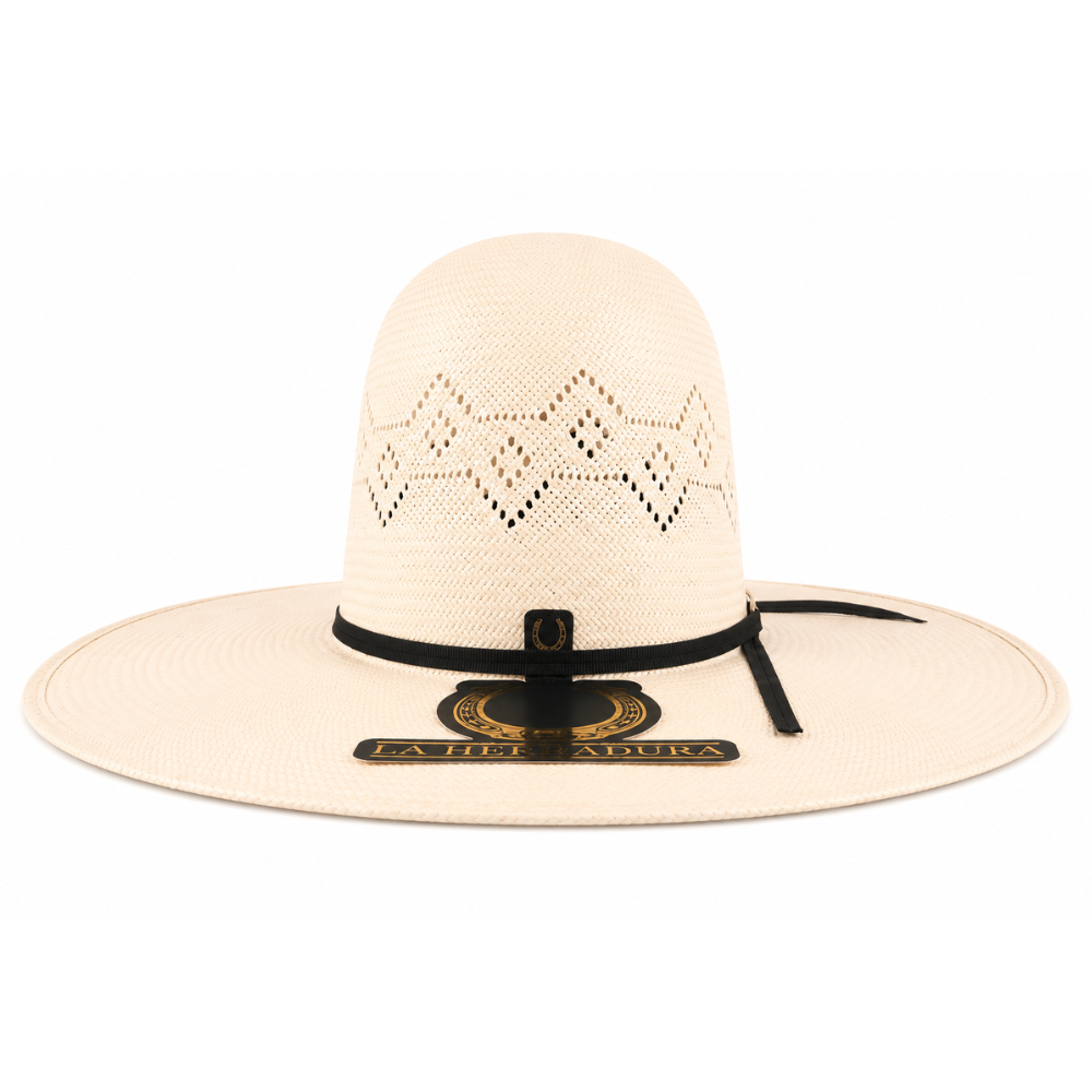 SOMBRERO DE PAJA HERRADURA 300X JAP COLMILLOS CORONA ABIERTA