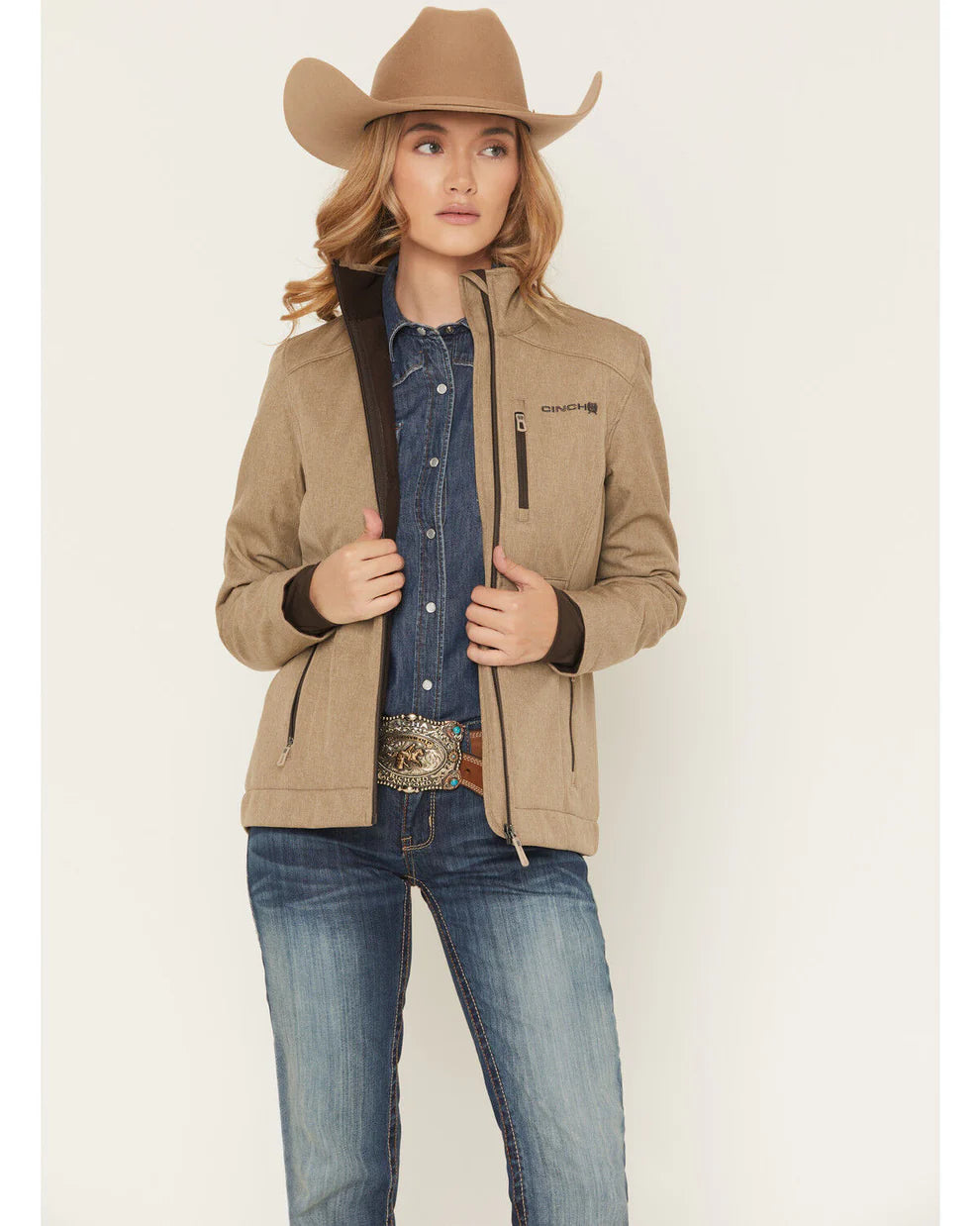 CINCH WOMEN JACKET CAFE CONCELEALED CARRY POCKET MAJ9856005