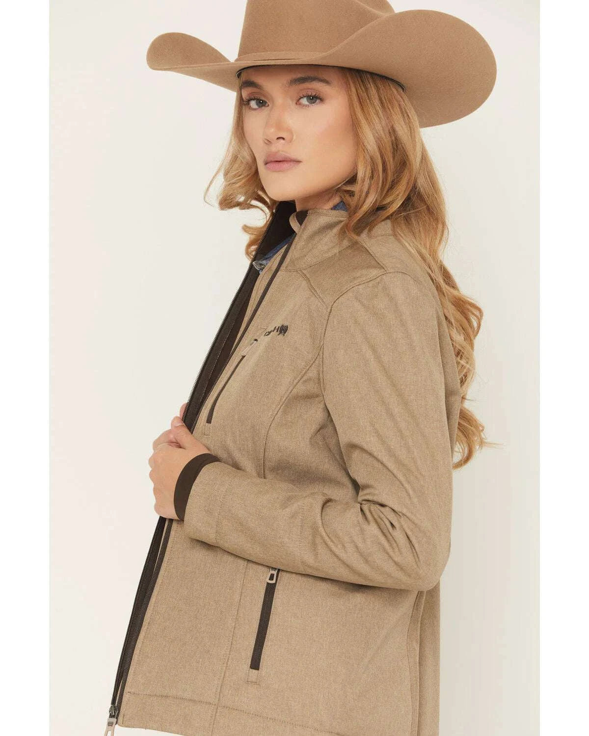 CINCH WOMEN JACKET CAFE CONCELEALED CARRY POCKET MAJ9856005 Laherradurawwnc.com