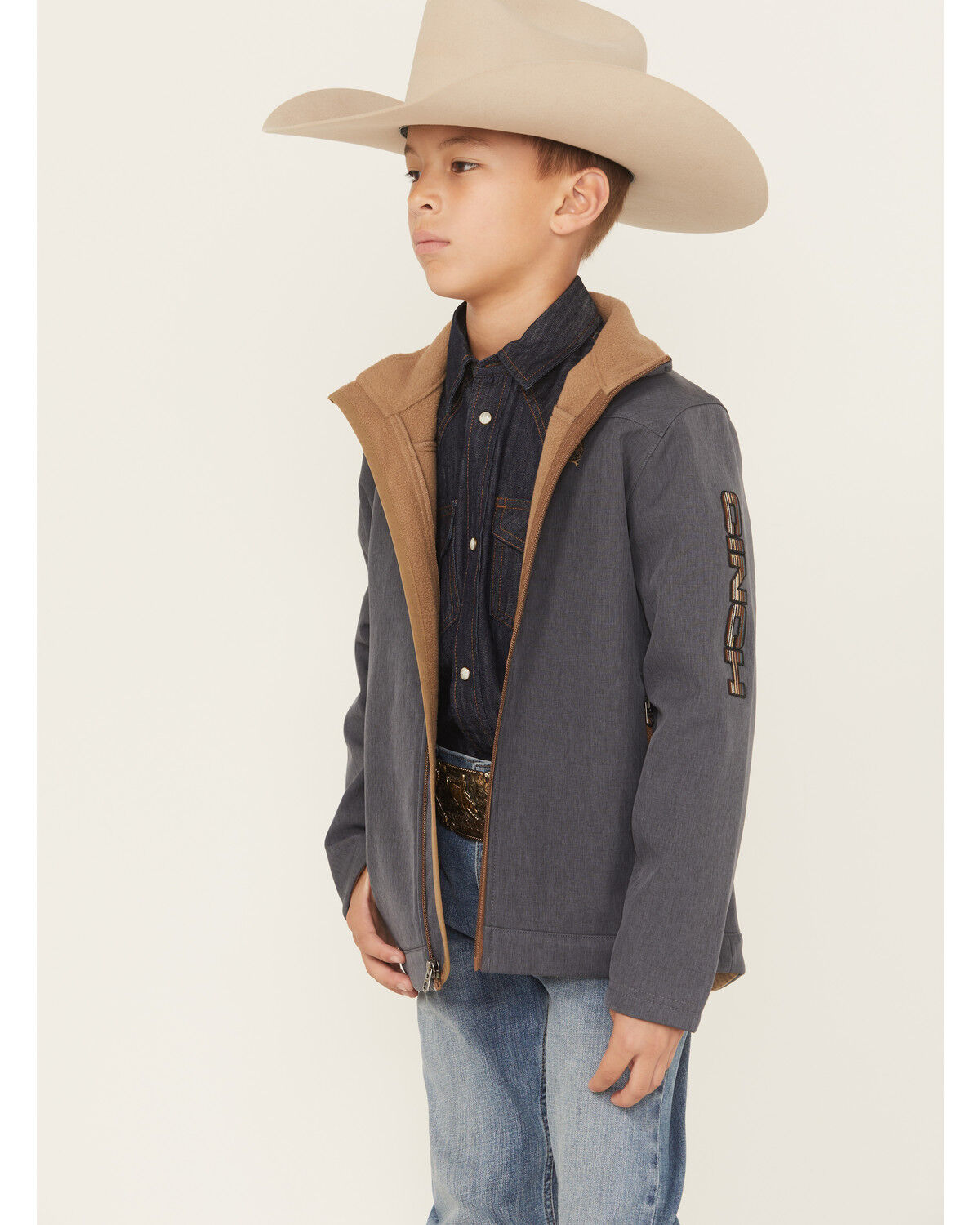 CINCH BOYS JACKET MWJ5070007 GREY
