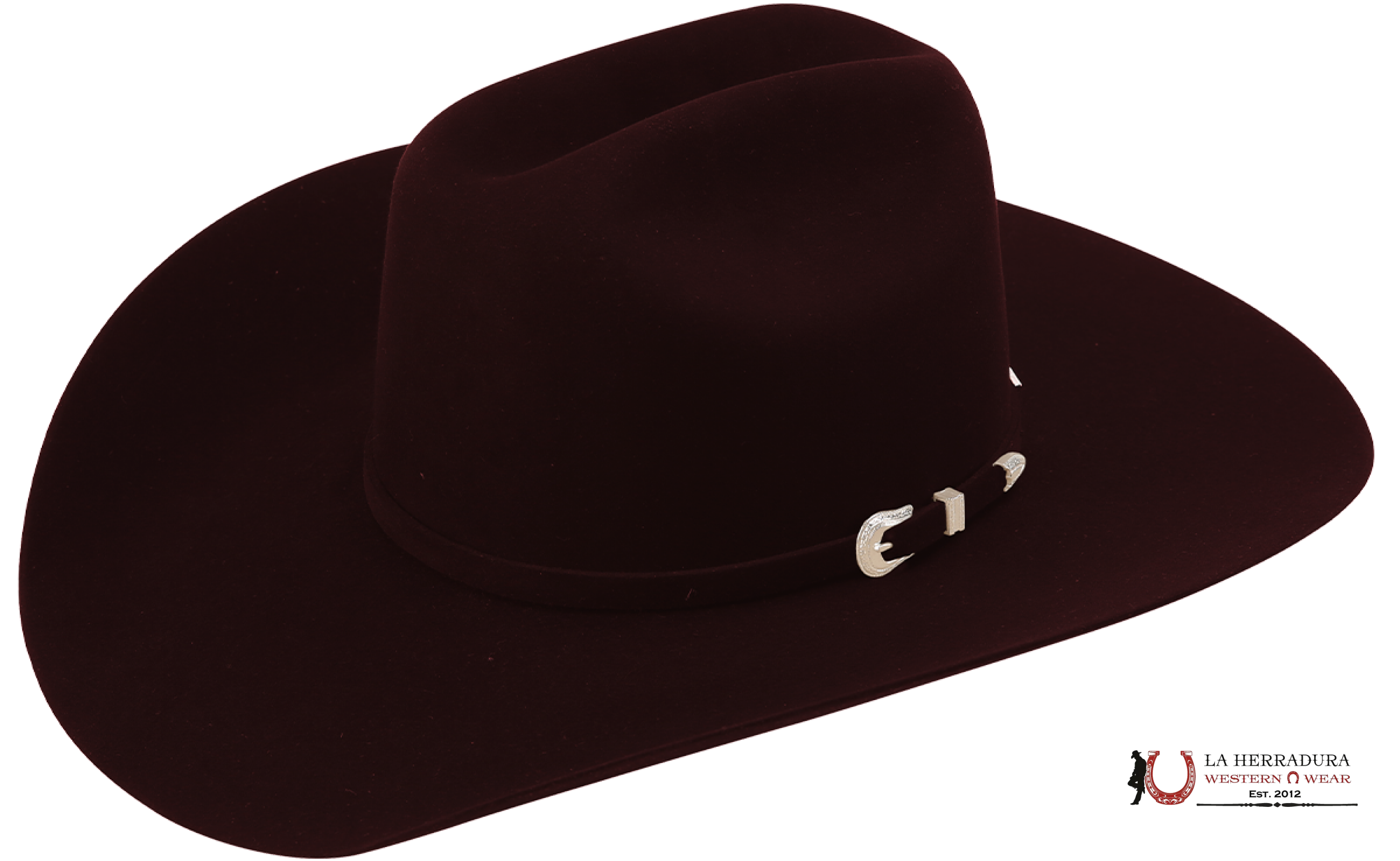 200X American Felt Hat Black Cherry TEJANA