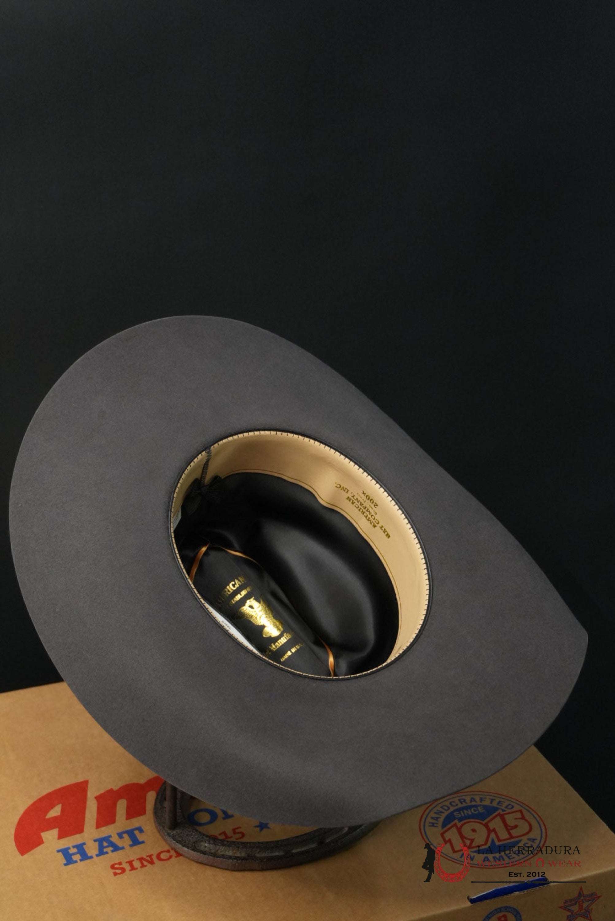200X American Felt Hat Steel TEJANA