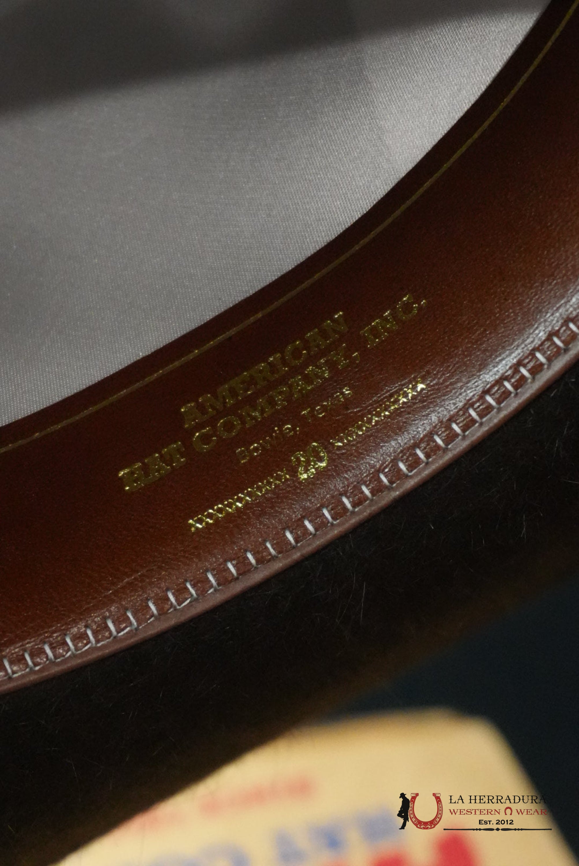 20X American Felt Hat Grizzly Chocolate TEJANA