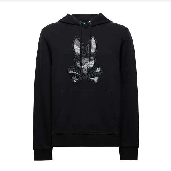 PSYCHO BUNNY MEN HOODIE BAXTER EMBROIDERY CLASSIC FRENCH TERRY B6H431F200 Laherradurawwnc.com