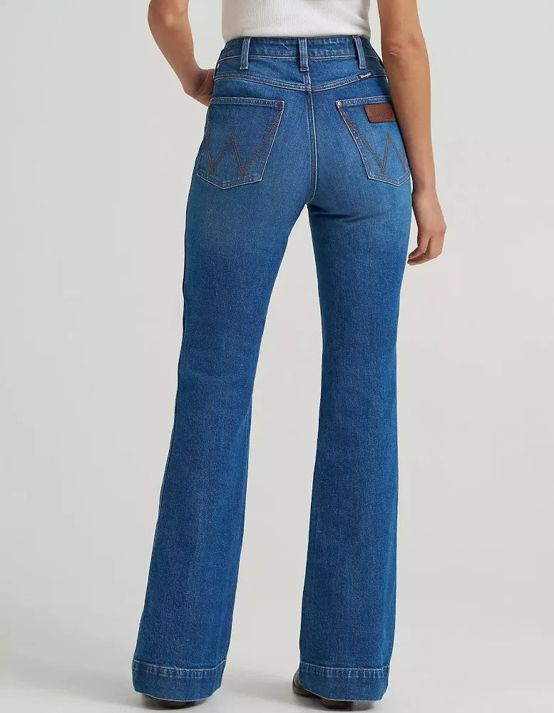 WOMEN'S WRANGLER RETRO BAILEY HIGH RISE TROUSER- 112379395