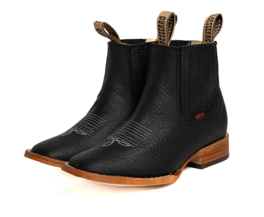 BESSERO KIDS RHINO BLACK BOTIN CHARRO
