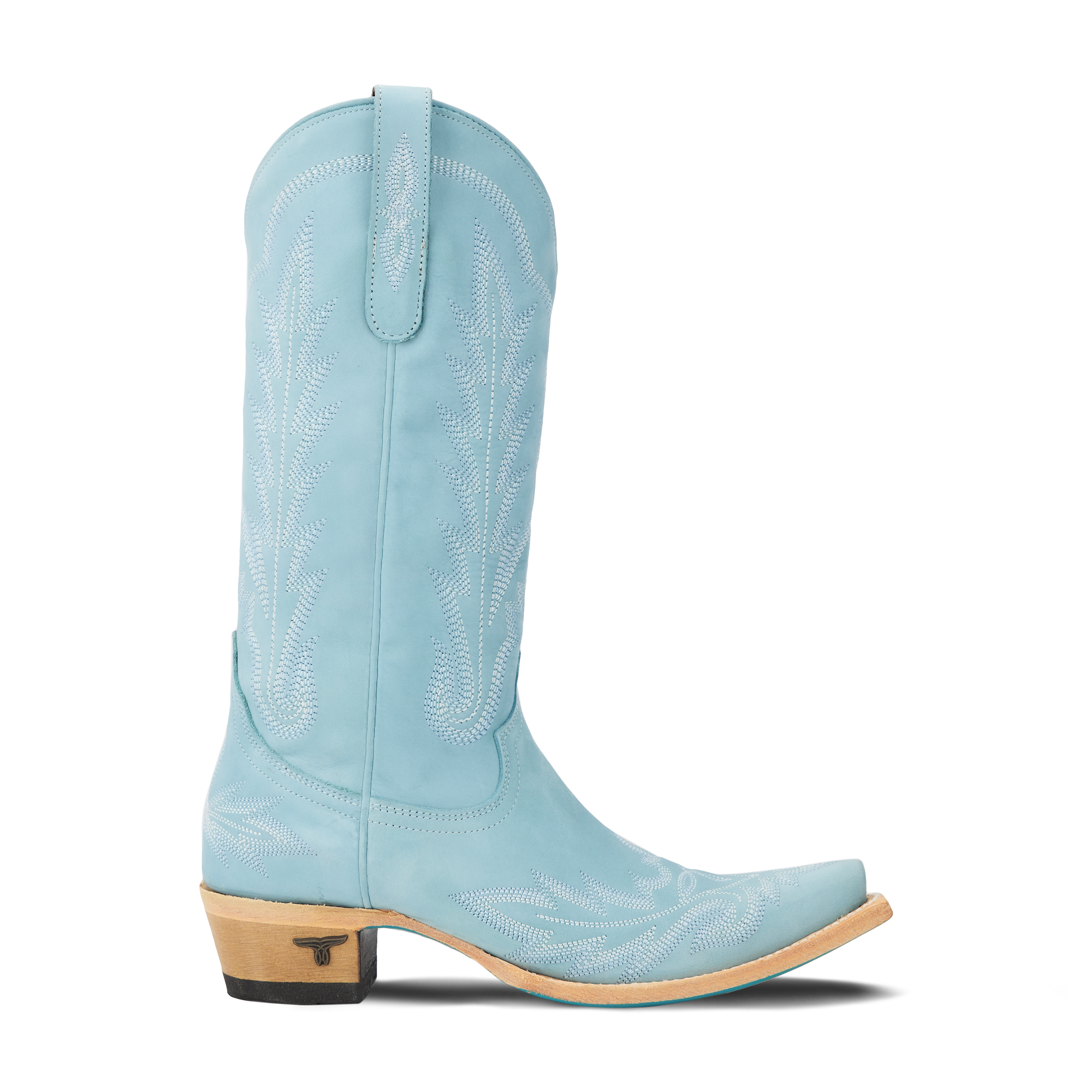 LANE WOMEN LEXINGTON POWDER BLUE SNIP TOE BOOT LB0488L