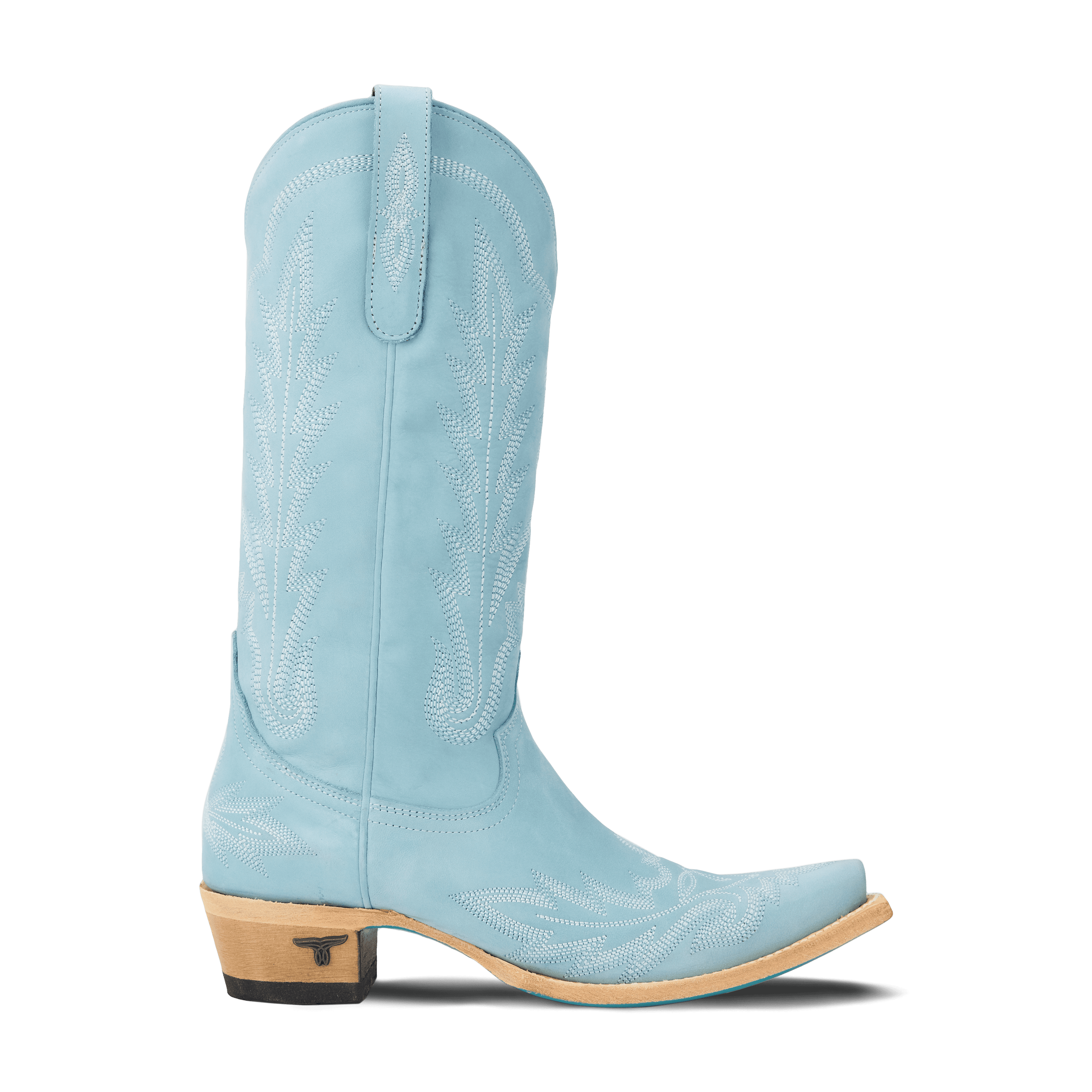 LANE WOMEN LEXINGTON POWDER BLUE SNIP TOE BOOT LB0488L Laherradurawwnc.com