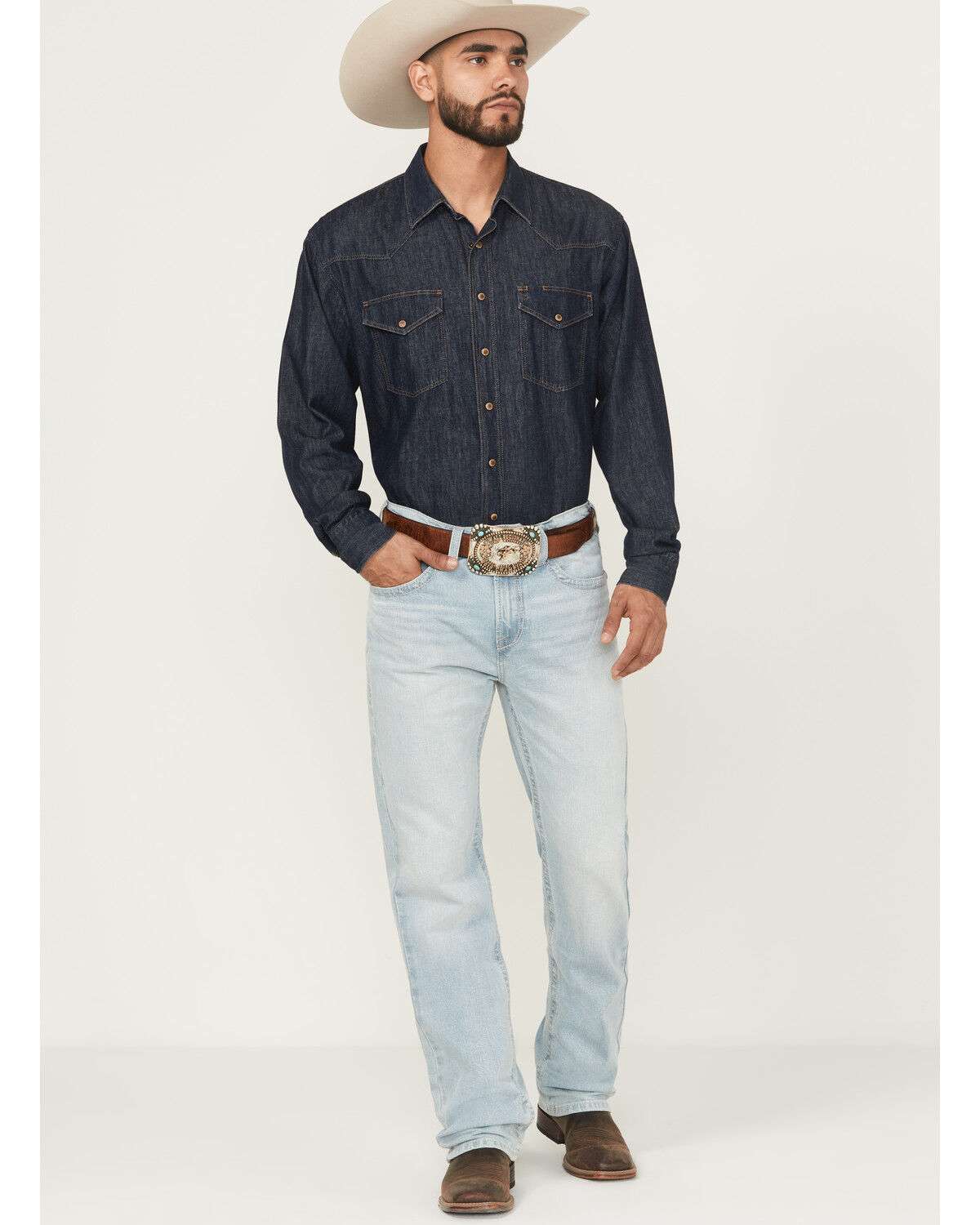 MENS M7 ARIAT SLIM FIT CLIVE 10061742 BOOT CUT JEANS Laherradurawwnc.com