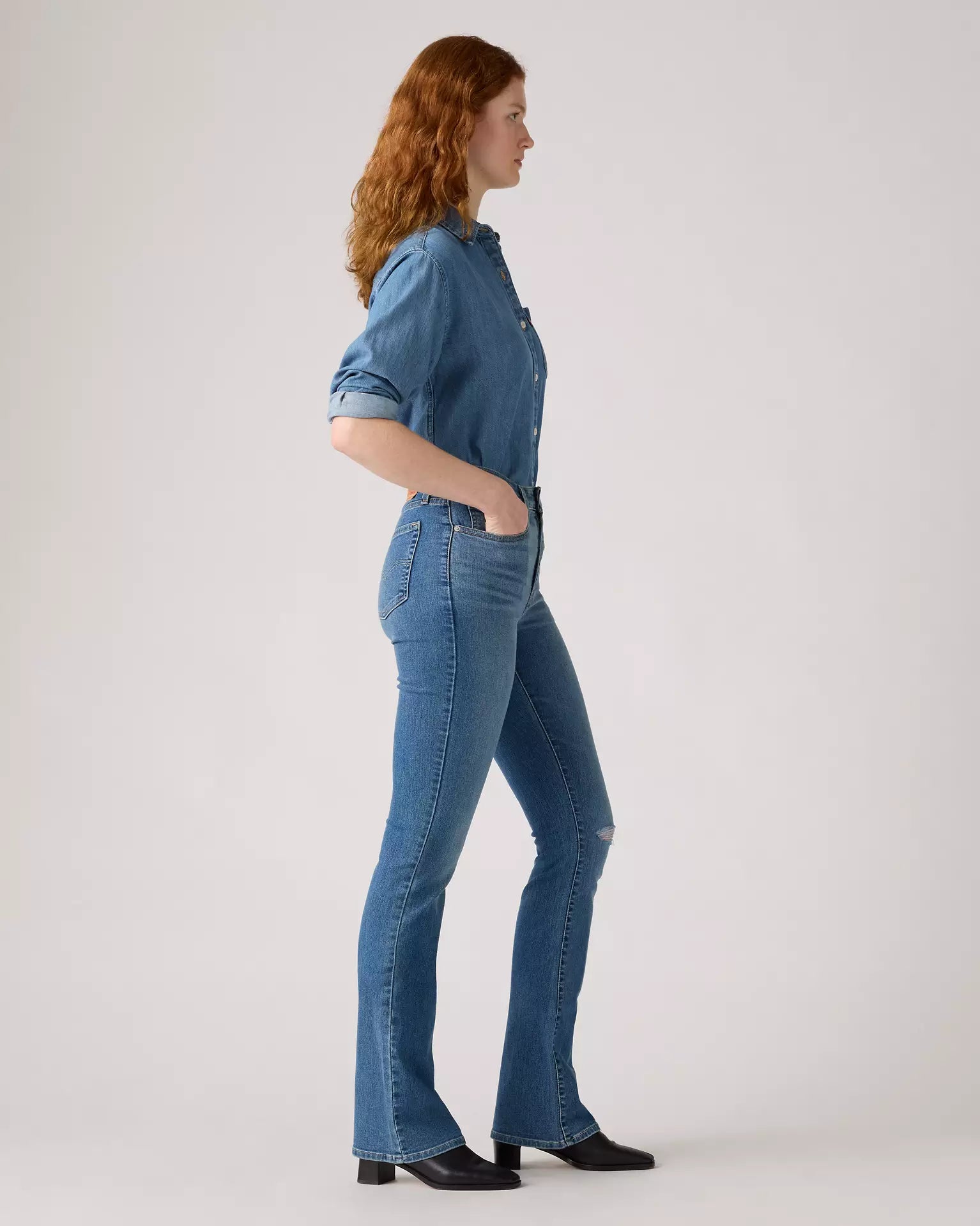 725 High Rise Bootcut Women's Jeans - 187590236