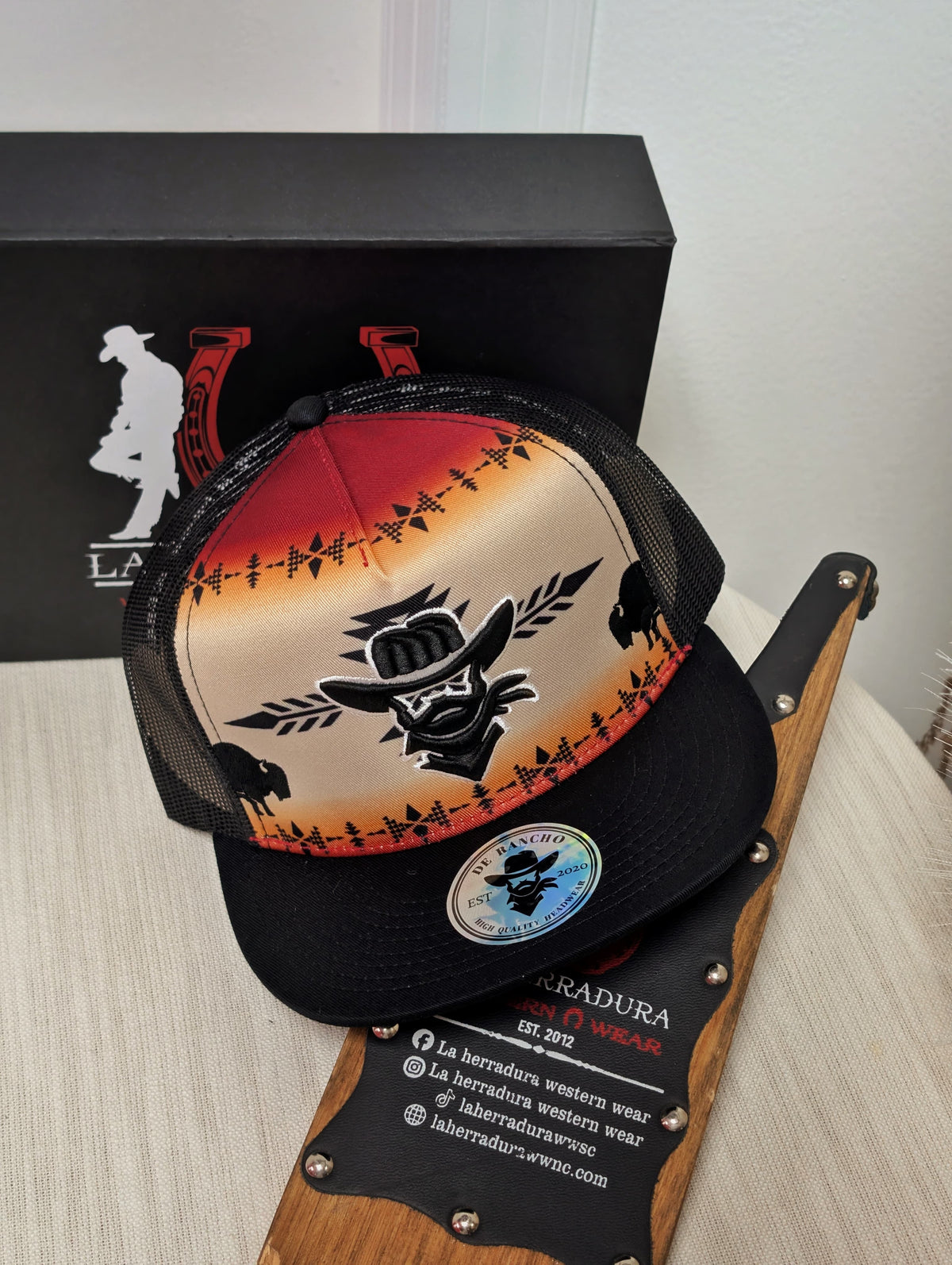 DE RANCHO HATS VAQUERO BLACK