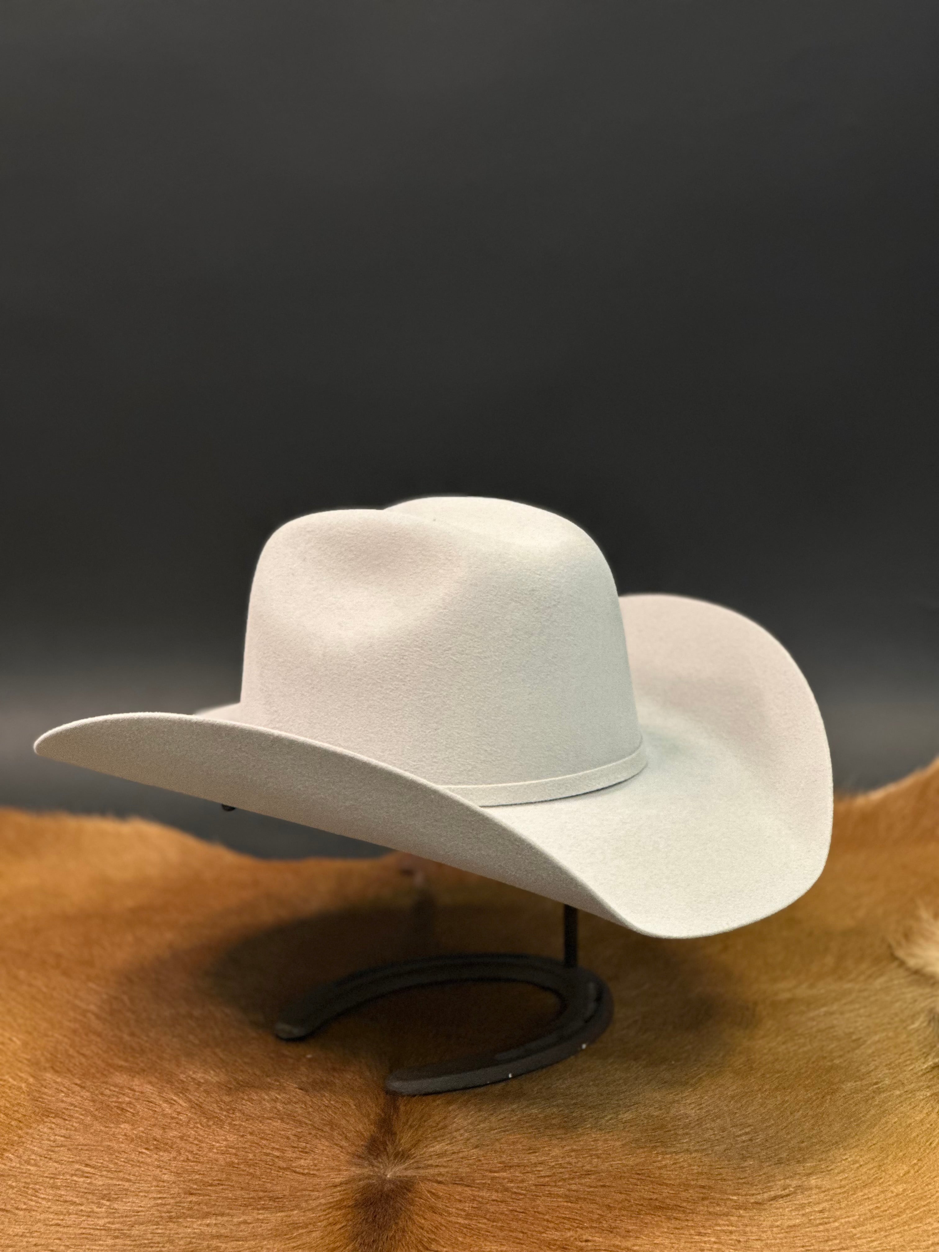 POTRERO SILVER GREY FELT HAT 30X GARAÑON MALBORO