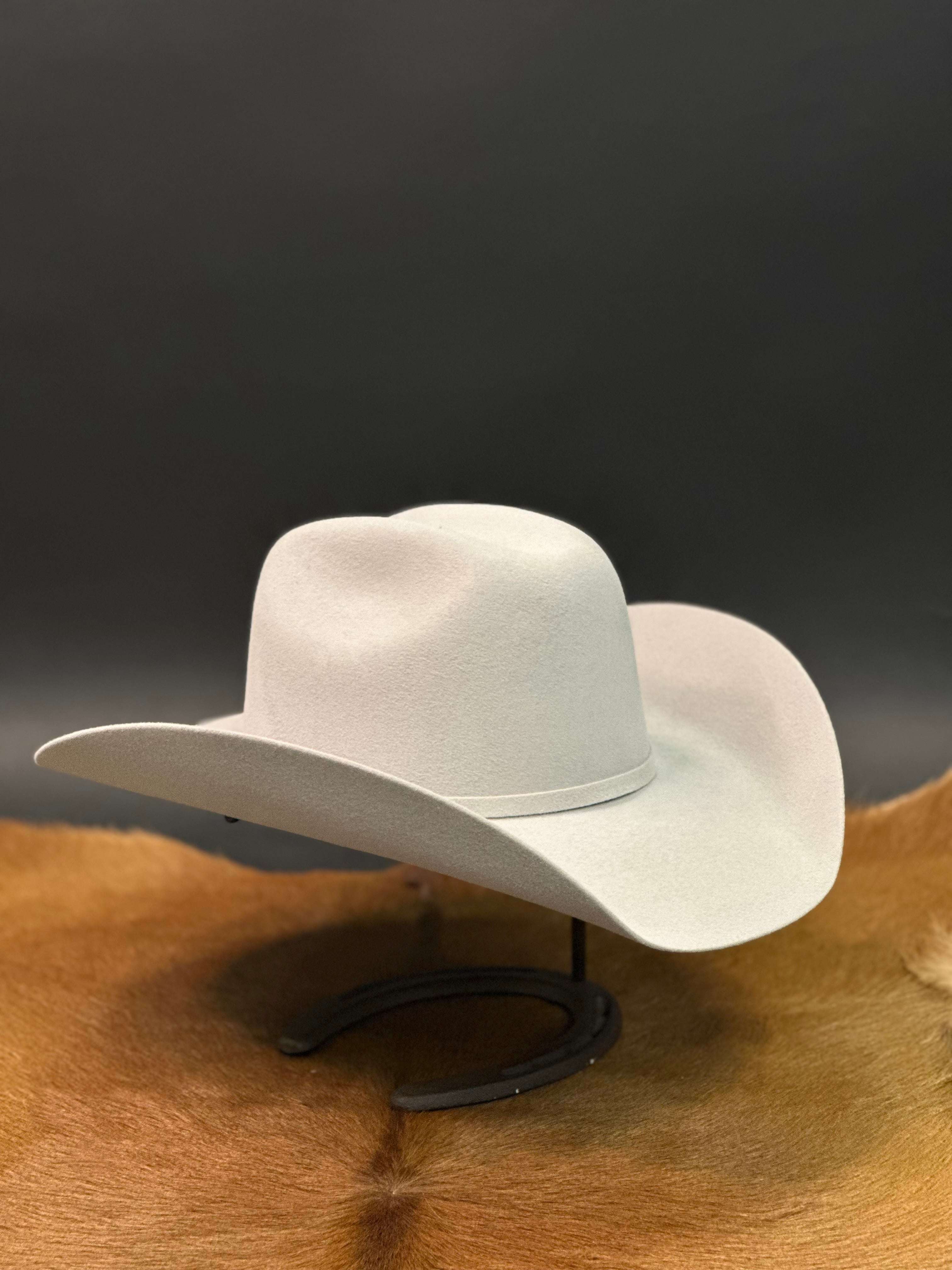 POTRERO SILVER GREY FELT HAT 30X GARAÑON MALBORO Laherradurawwnc.com
