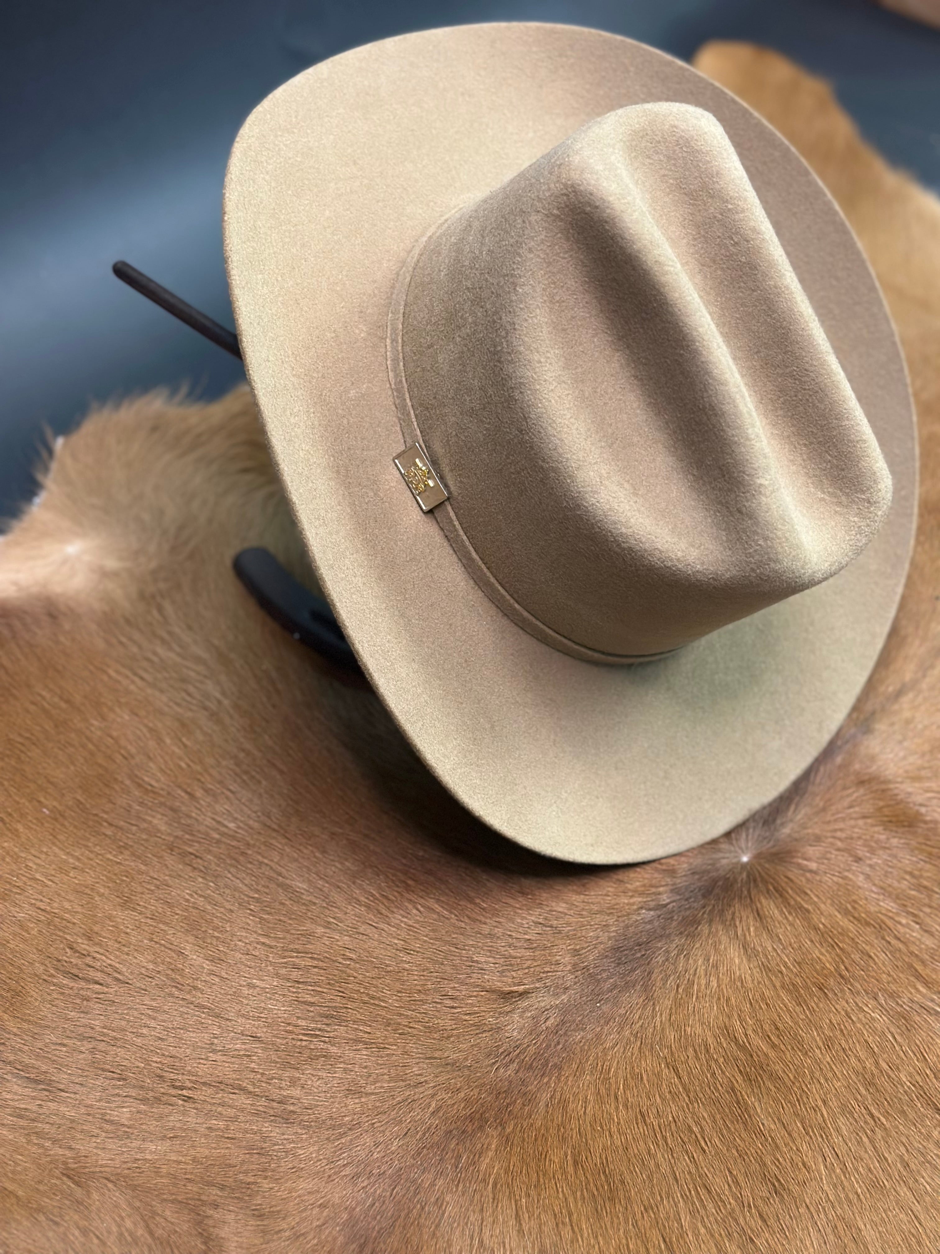 RDR KID PECAN ESTILO SINALOA COPA ALTA FELT HAT