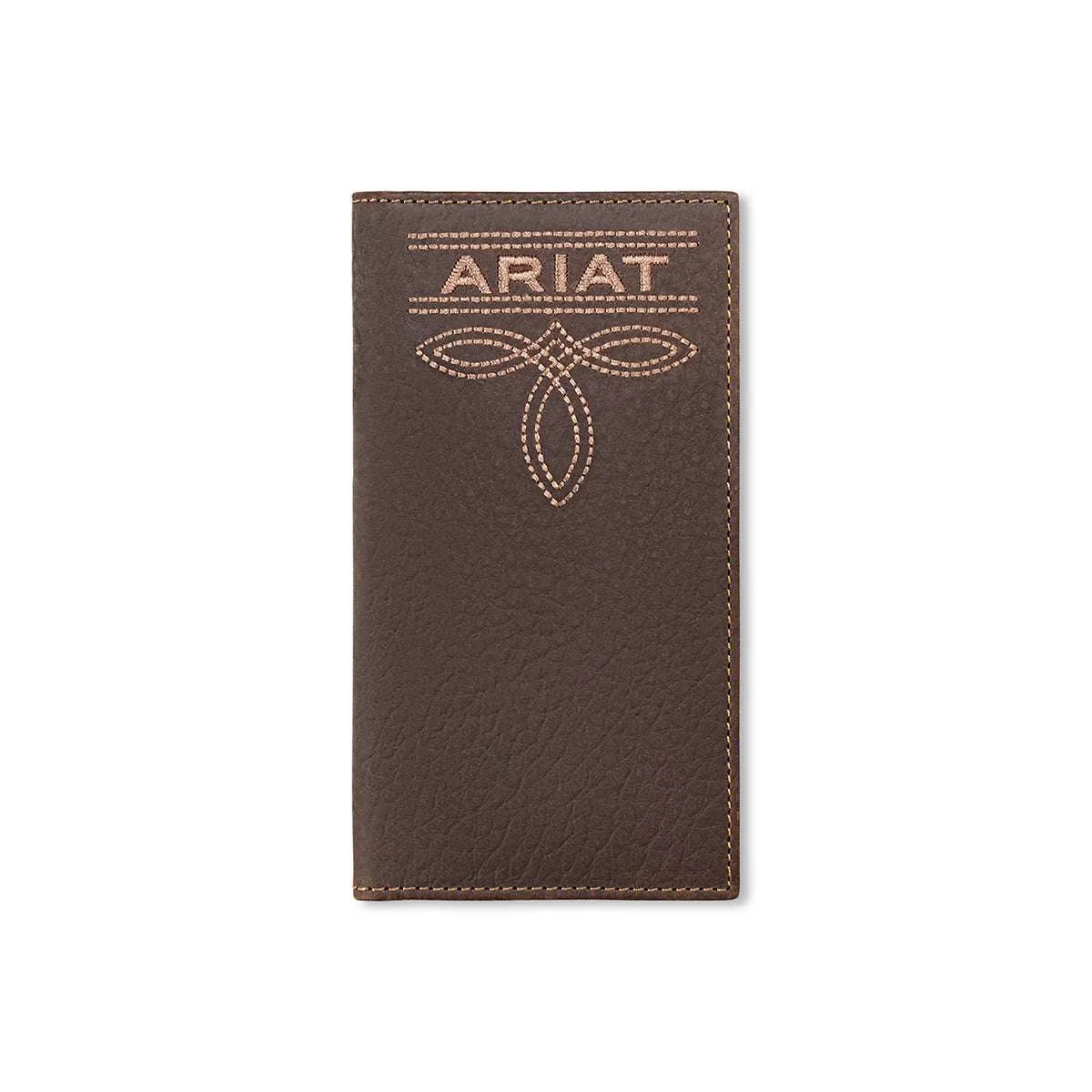 Men's Ariat Brown Rodeo Style Wallet A3563302 Laherradurawwnc.com