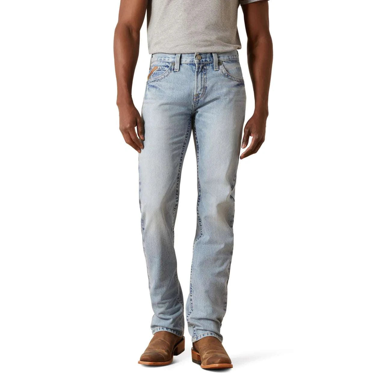 ARIAT MENS JEAN WAYLON M7 SLIM FIT STRAIGHT LEG 10072979 Laherradurawwnc.com