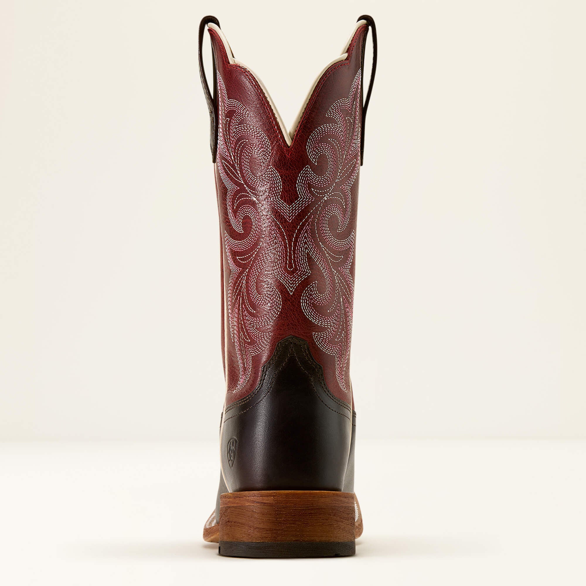 ARIAT WOMEN COUNTY LANE CHOCOLATE/DEEP RED 10074375