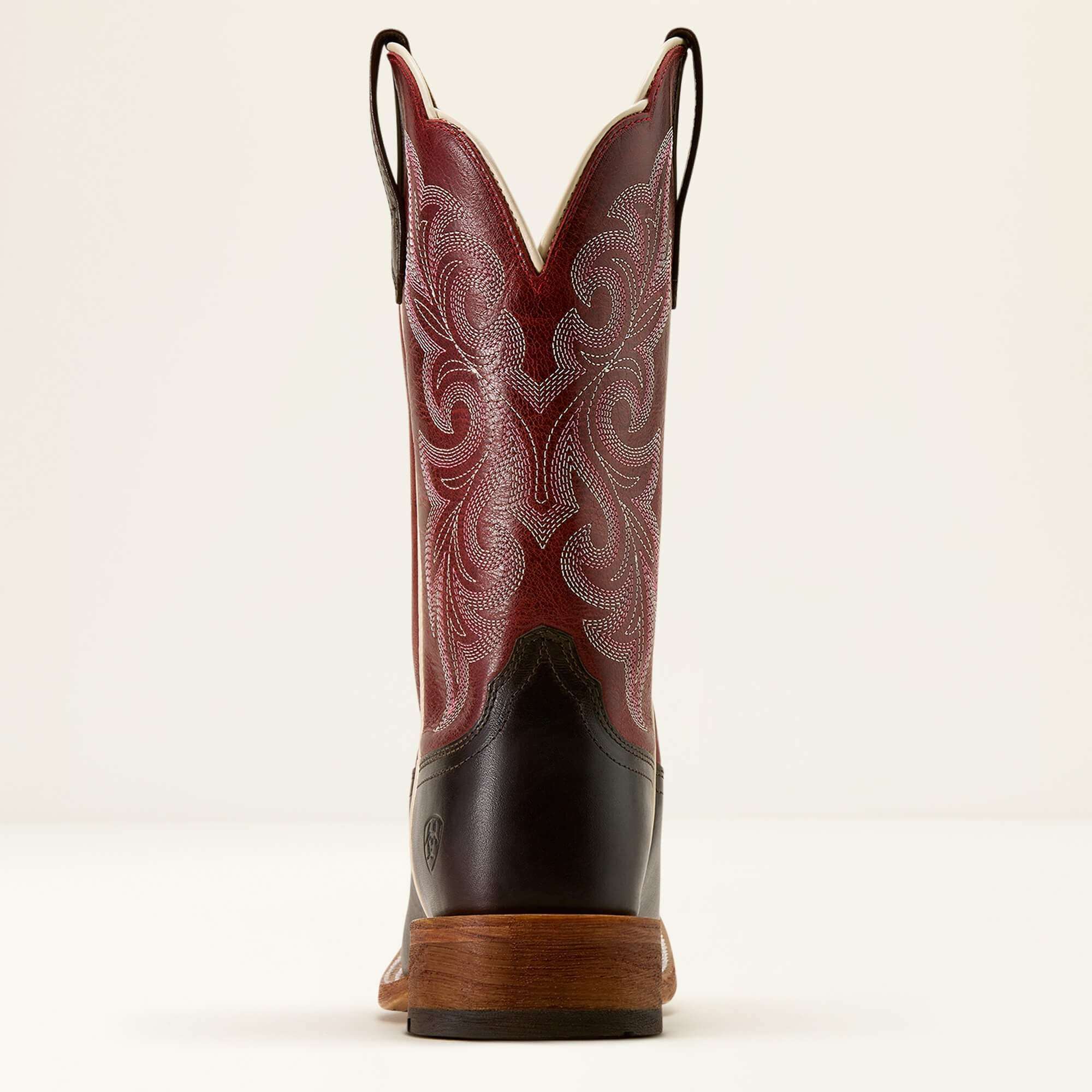 ARIAT WOMEN COUNTY LANE CHOCOLATE/DEEP RED 10074375 Laherradurawwnc.com