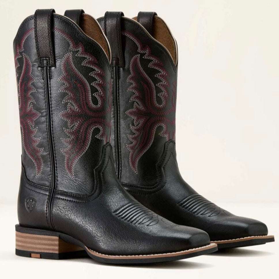 ARIAT WOMEN’S OLENA OBSIDIAN BLACK 10063918 Laherradurawwnc.com