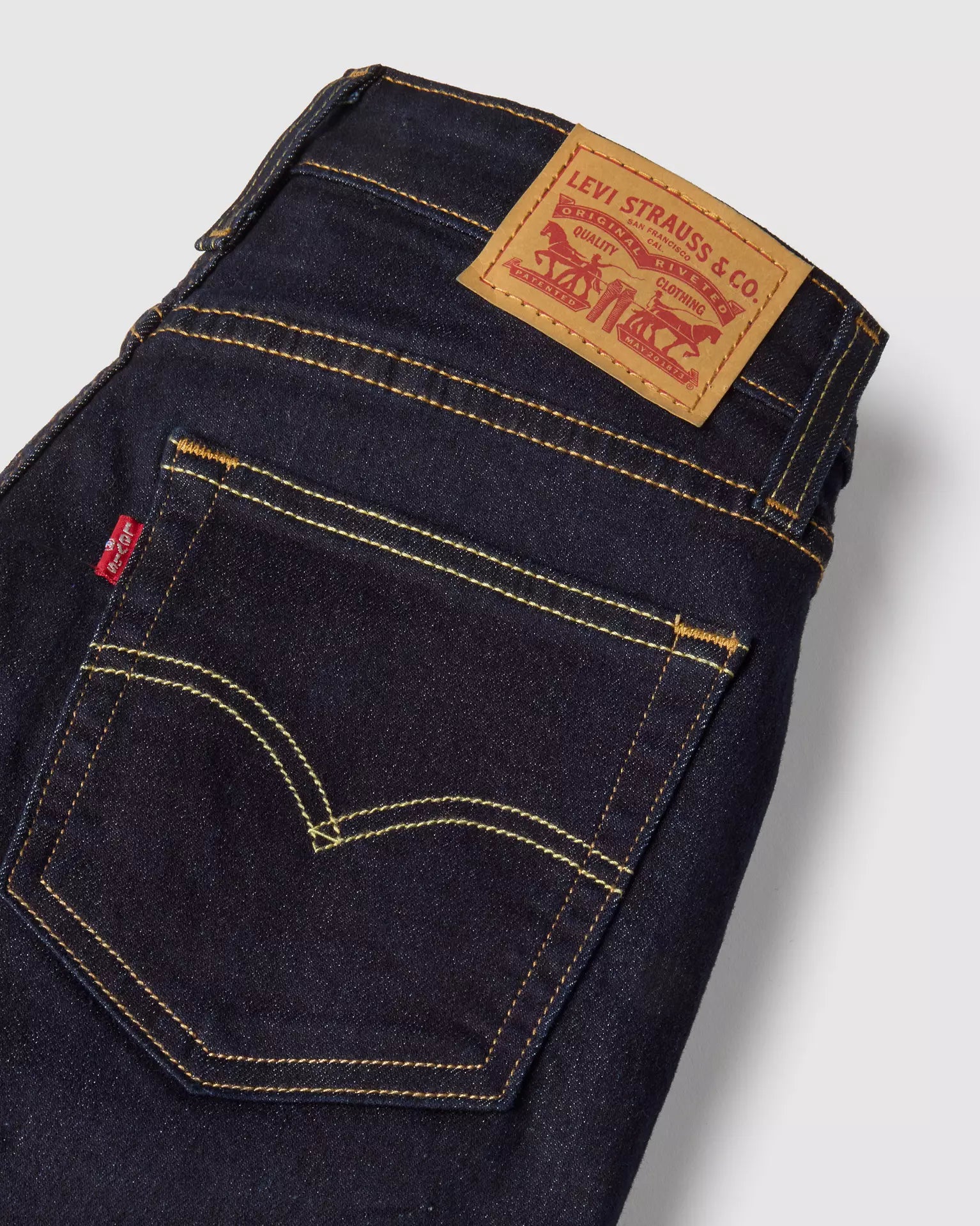 726 High Rise Flare Women's Jeans - Soft Dark Wash - A34100123