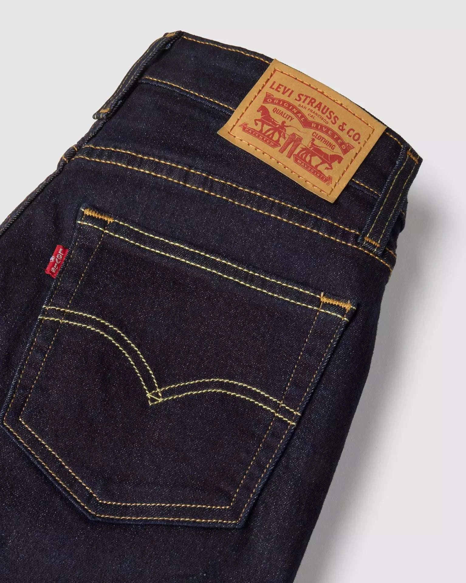 726 High Rise Flare Women's Jeans - Soft Dark Wash - A34100123 Laherradurawwnc.com