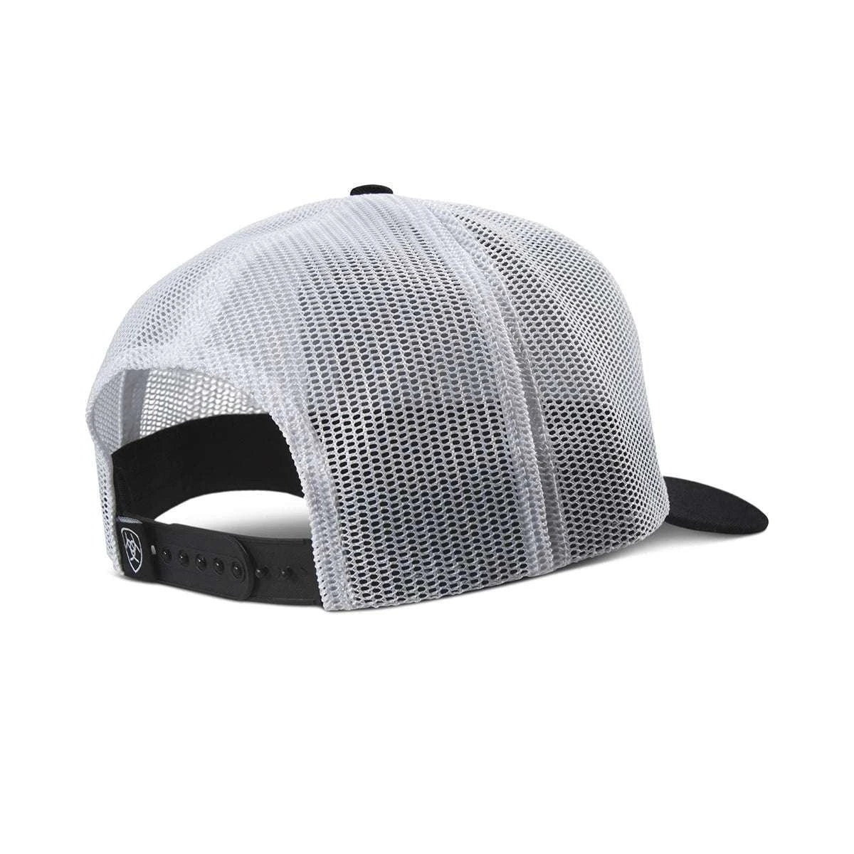 ARIAT BUCKLE PATCH BLACK/WHITE HAT -A300096901 Laherradurawwnc.com