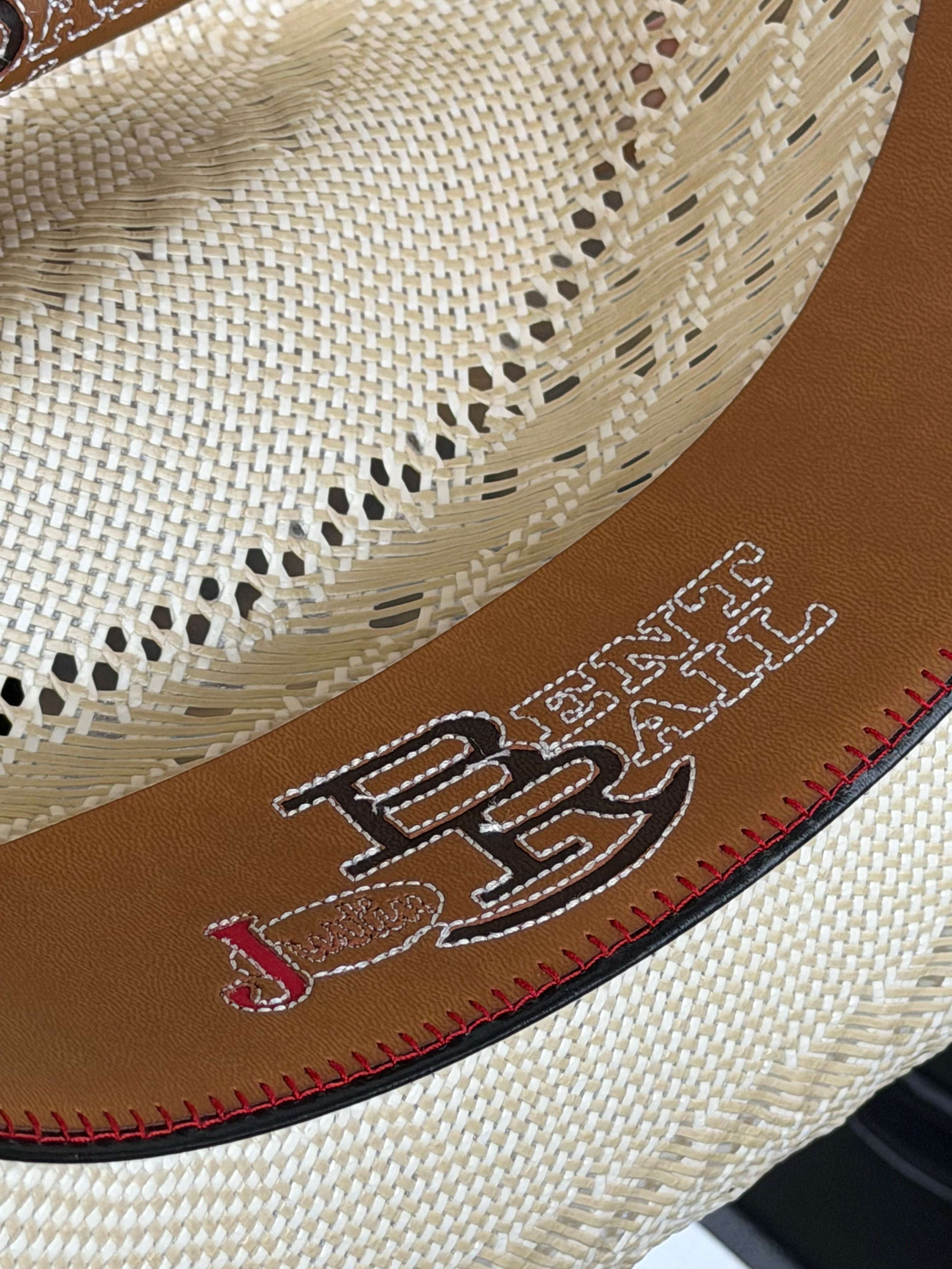 JUSTIN GARRETT TNIVY 4 1/2 STRAW HAT JS2556GRET44 Laherradurawwnc.com
