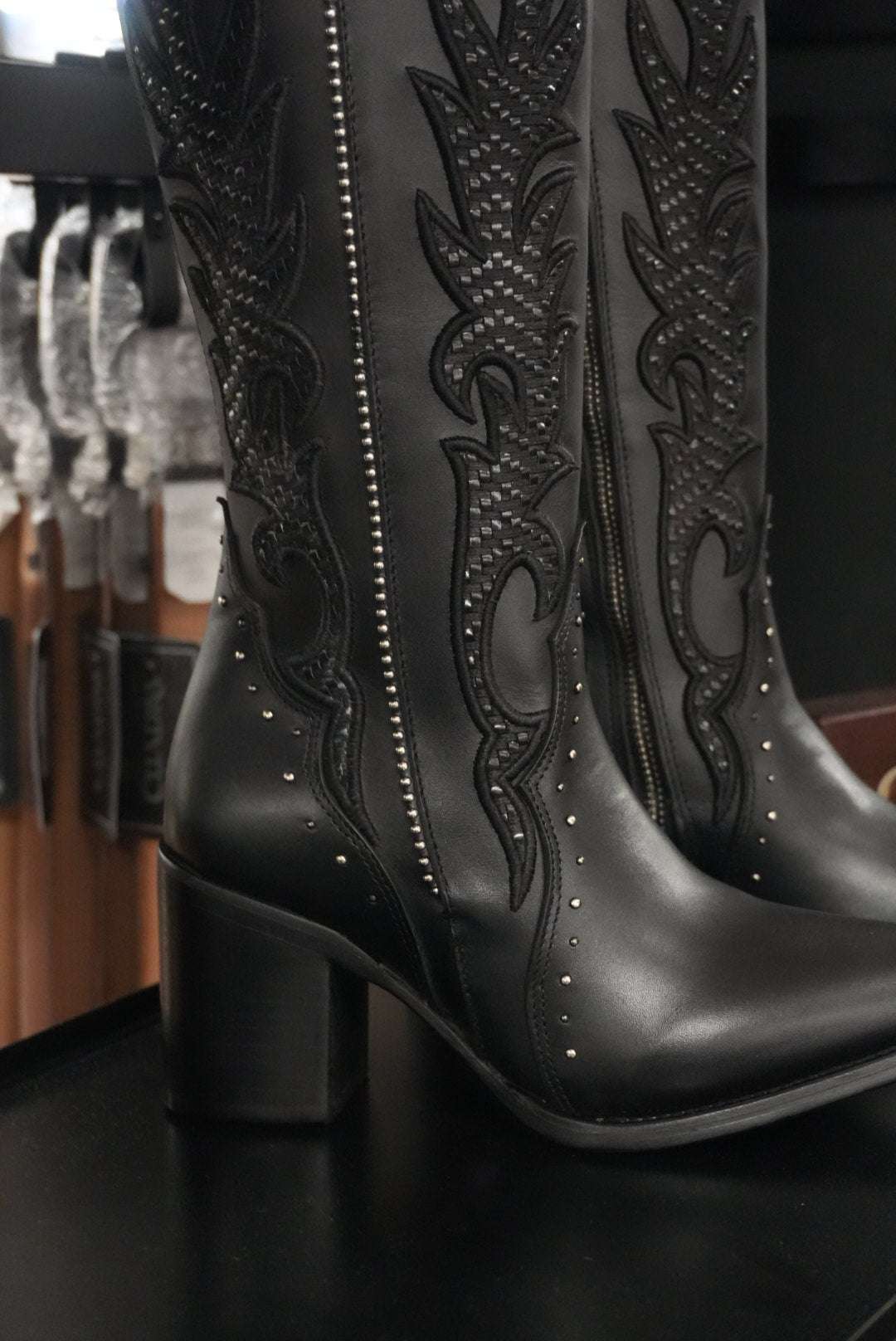 WOMEN’S CUADRA BOTA DE RES CASTELLO NEGRO CC337 Laherradurawwnc.com