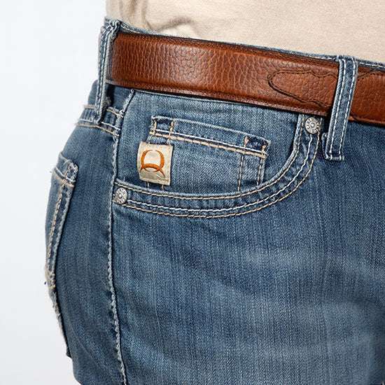 CINCH JEAN IAN MID RISE SLIM BOOT CUT MEDIUM WASH-MB59036001 Laherradurawwnc.com