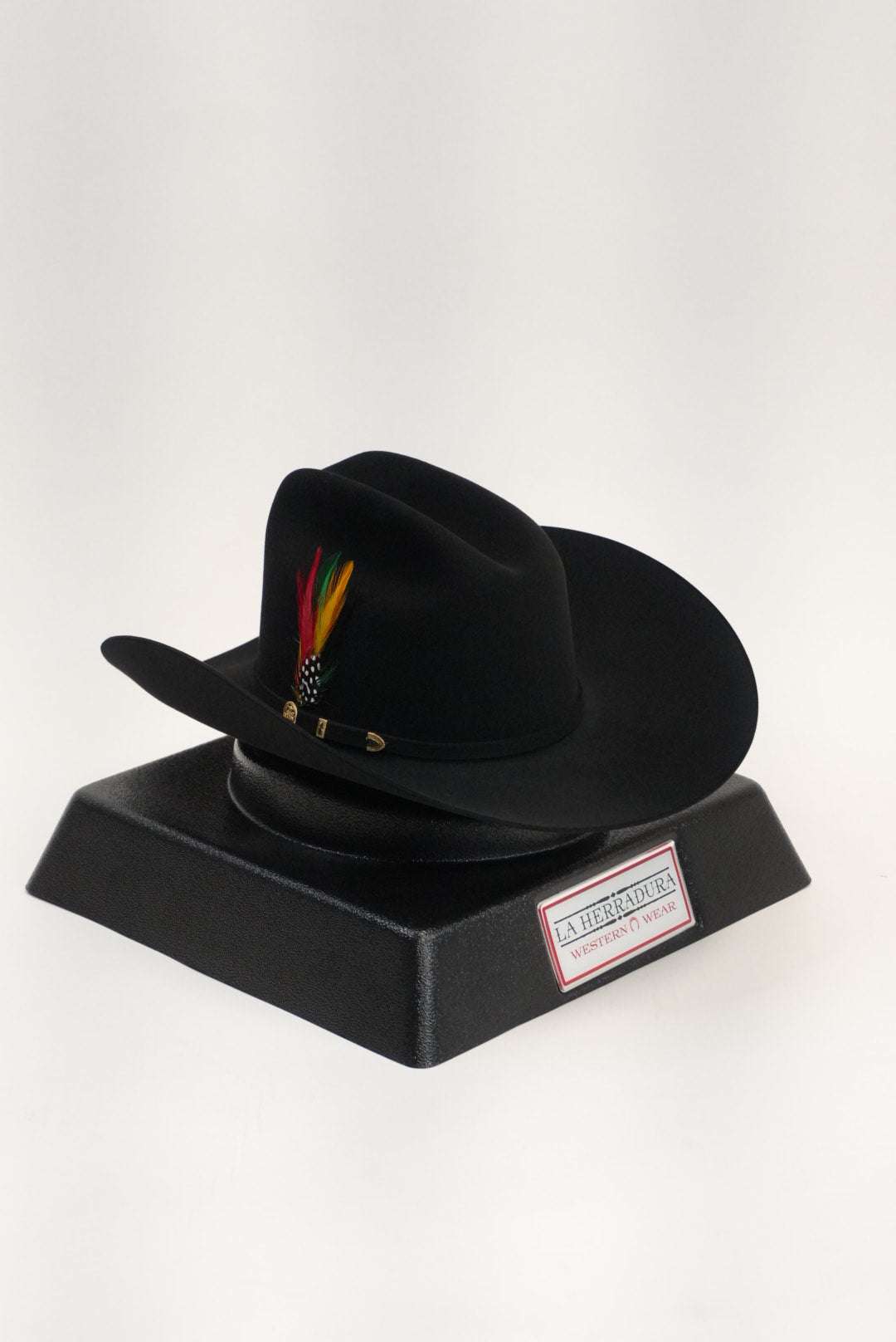 STETSON EL PRESIDENTE 100X BLACK/NEGRO COPA CHICA Laherradurawwnc.com