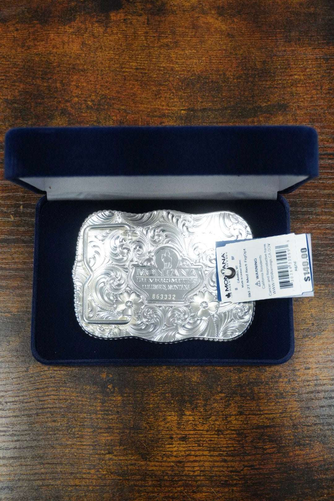 MONTANA SILVERSMITH BOLD ENGRAVED SCALLOPED BUCKLE WITH HORSESHOE Laherradurawwnc.com