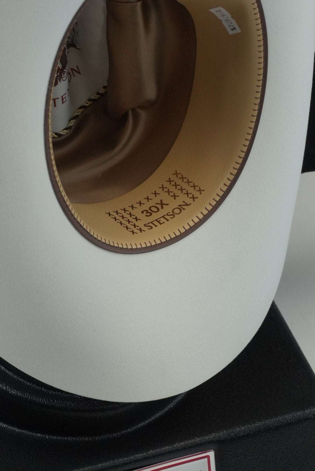 STETSON 30X EL PATRON WHITE Copa Chica Laherradurawwnc.com