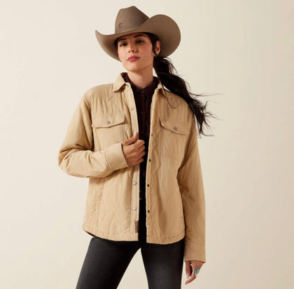 CHAQUETA LIGERA PARA MUJER ARIAT OBISPO COLOR CREMA IRLANDÉS 10079340