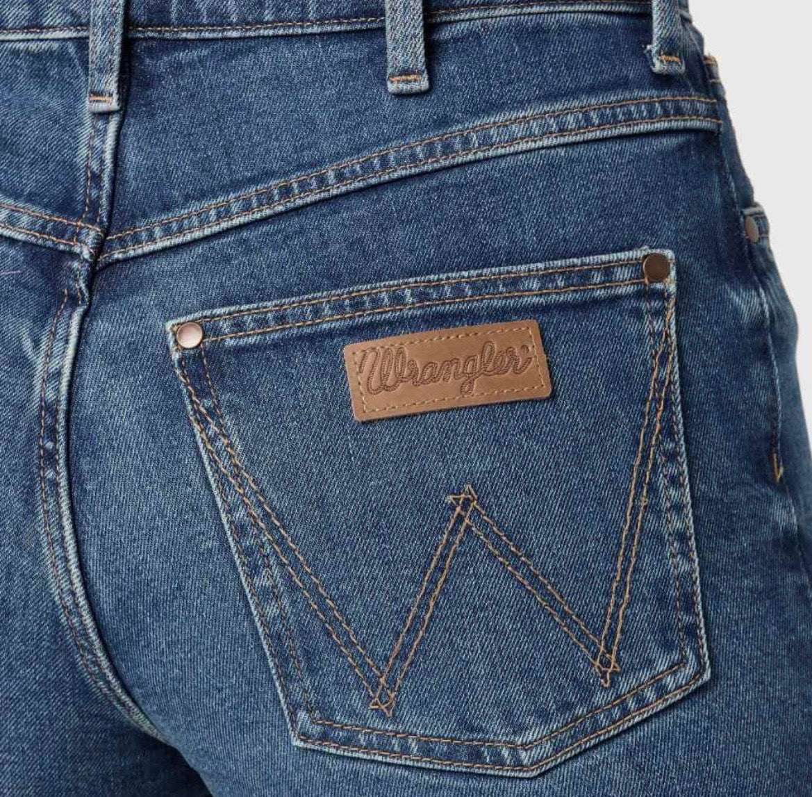 WRANGLER WOMENS SKYLAR HIGH RISE RELAXED JEANS - 112367599 Laherradurawwnc.com