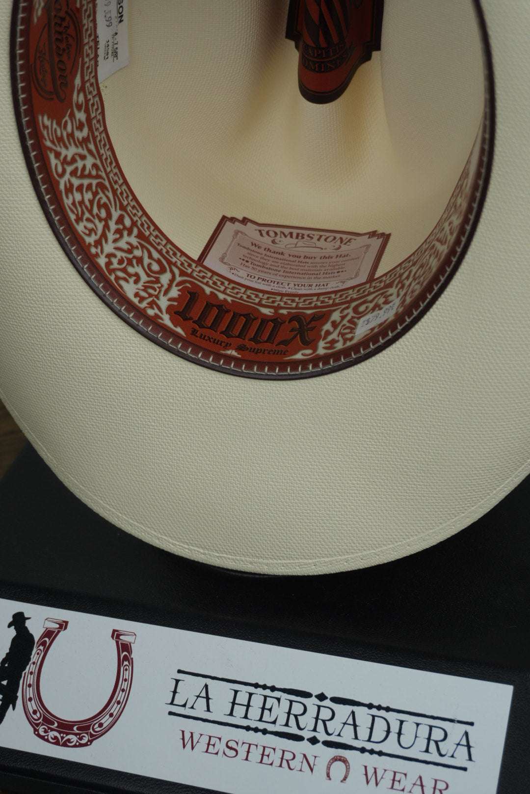 SOMBRERO TOMBSTONE 1000X JOHNSON Laherradurawwnc.com