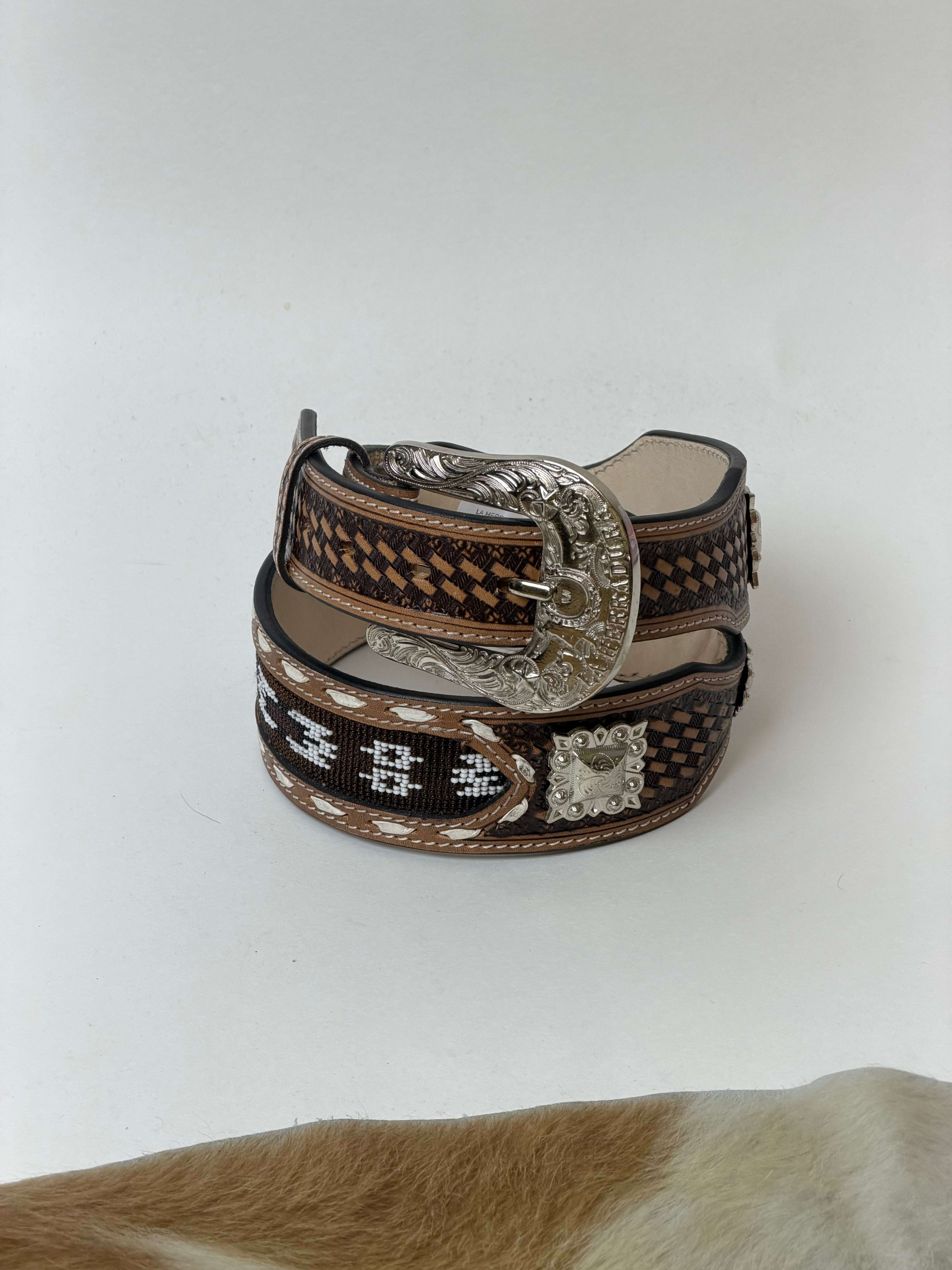 LA HERRADURA AZTEC BROWN MEN BELT Laherradurawwnc.com