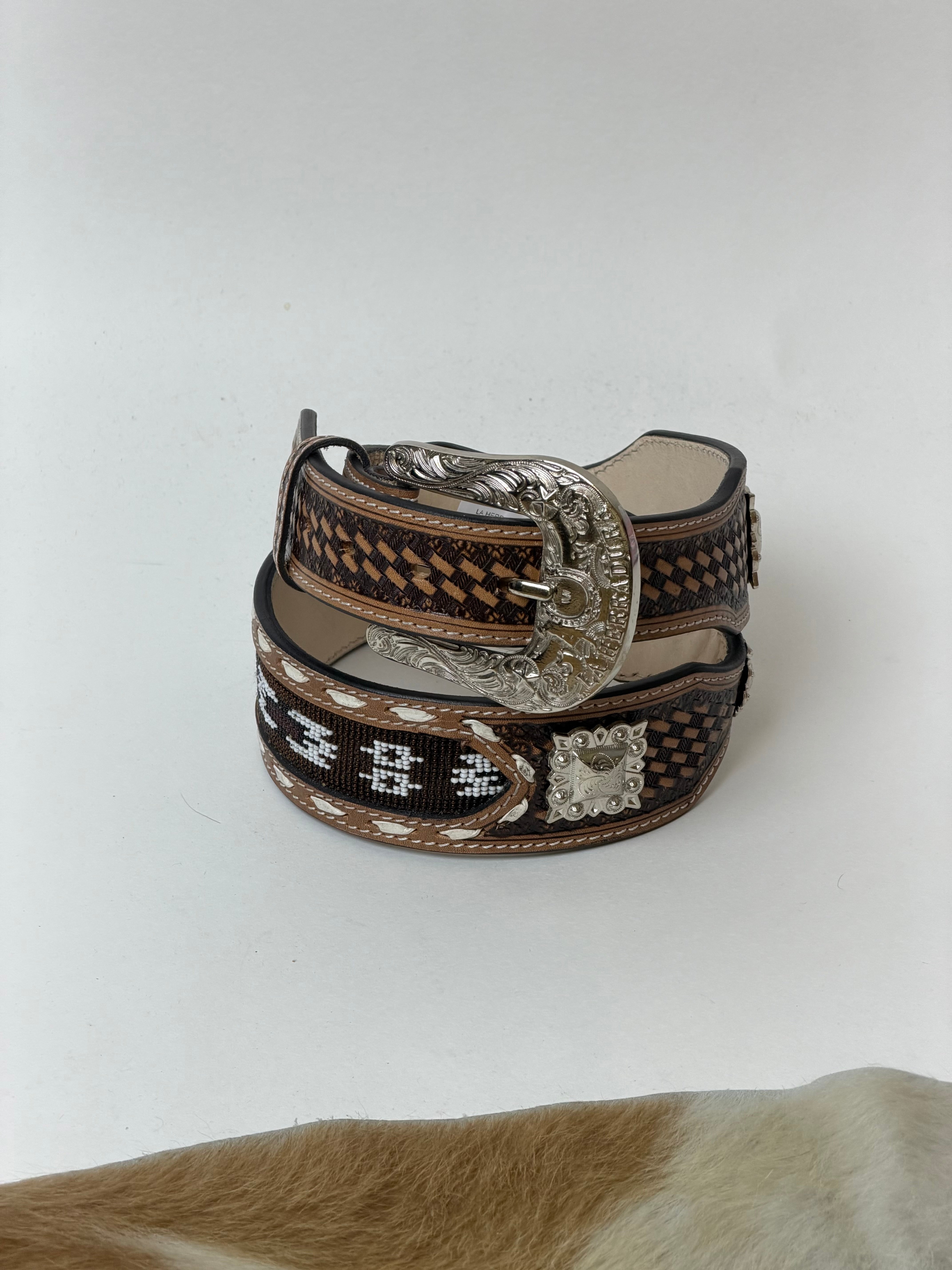 LA HERRADURA ACTEZ BROWN MEN BELT