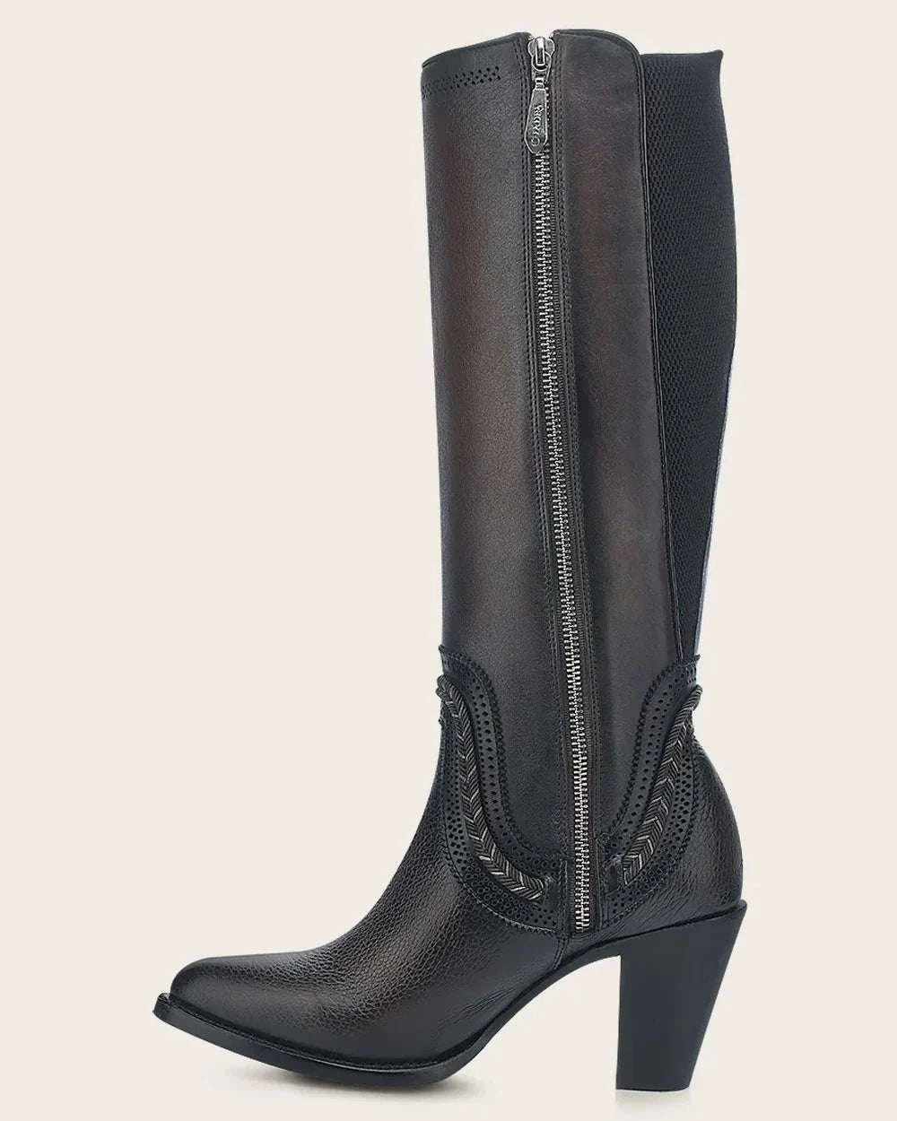 WOMEN’S CUADRA TALL BOOT RES SANTANA NEGRO CC322 Laherradurawwnc.com