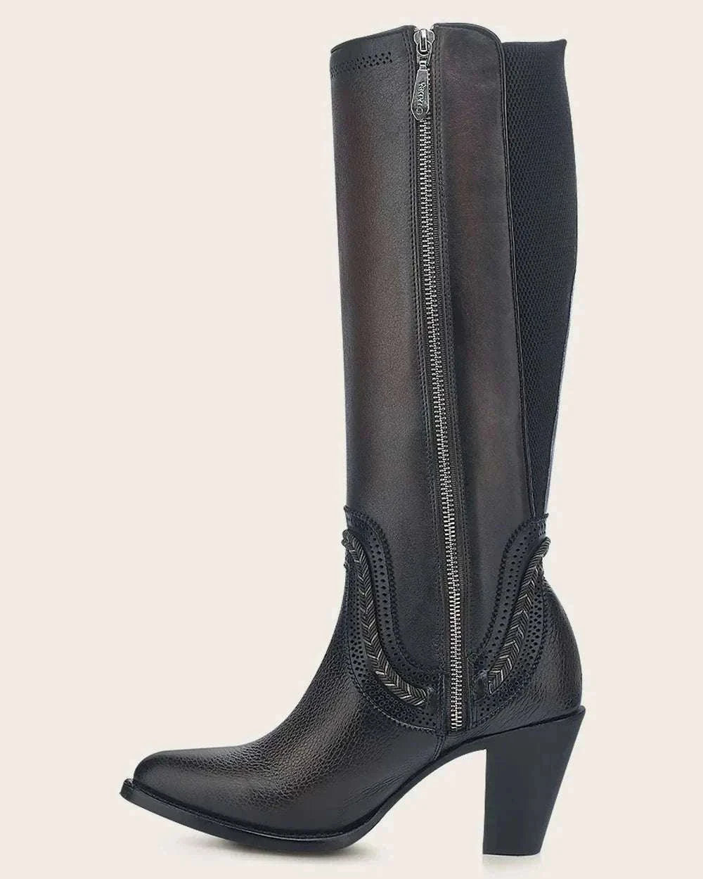 WOMEN’S CUADRA TALL BOOT RES SANTANA NEGRO CC322 Laherradurawwnc.com