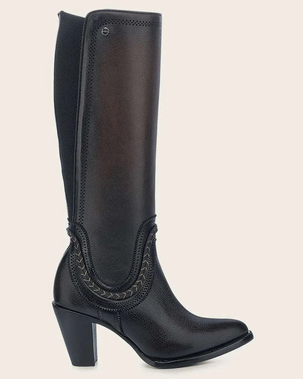 WOMEN’S CUADRA TALL BOOT RES SANTANA NEGRO CC322 Laherradurawwnc.com